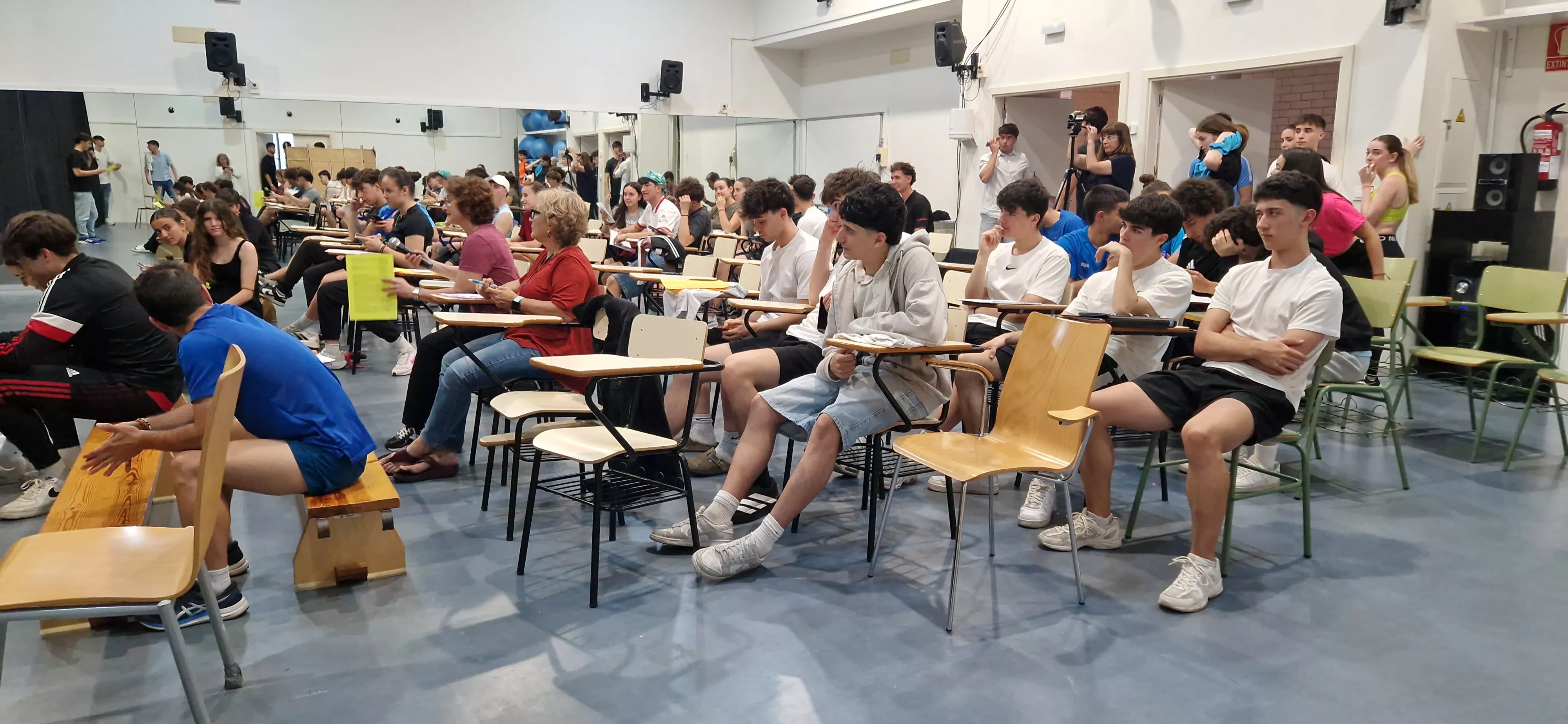 Día de la Danza en la Facultad de Ciencias de la Salud y del Deporte. Foto Myriam Martínez