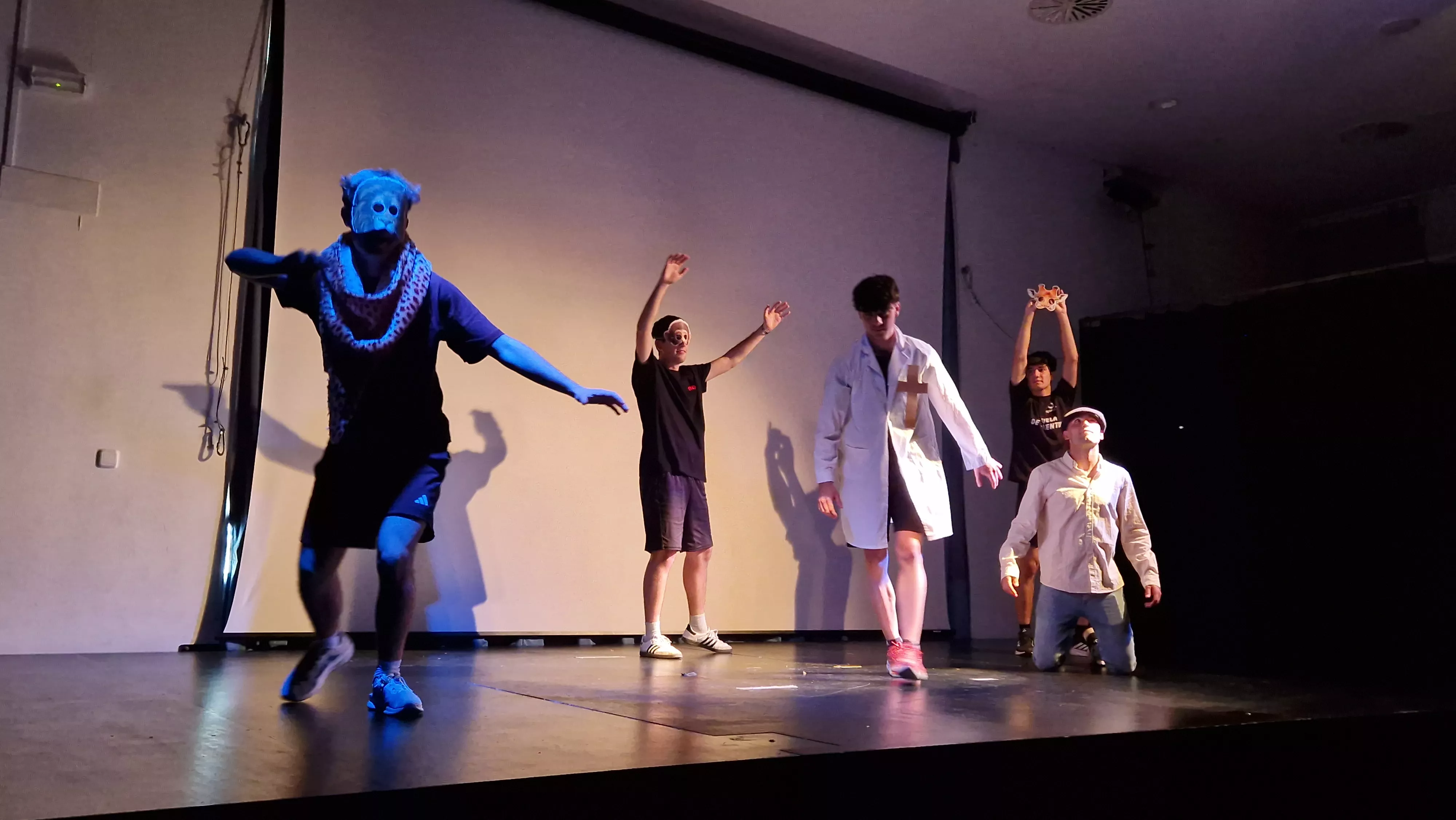 Día de la Danza en la Facultad de Ciencias de la Salud y del Deporte. Foto Myriam Martínez