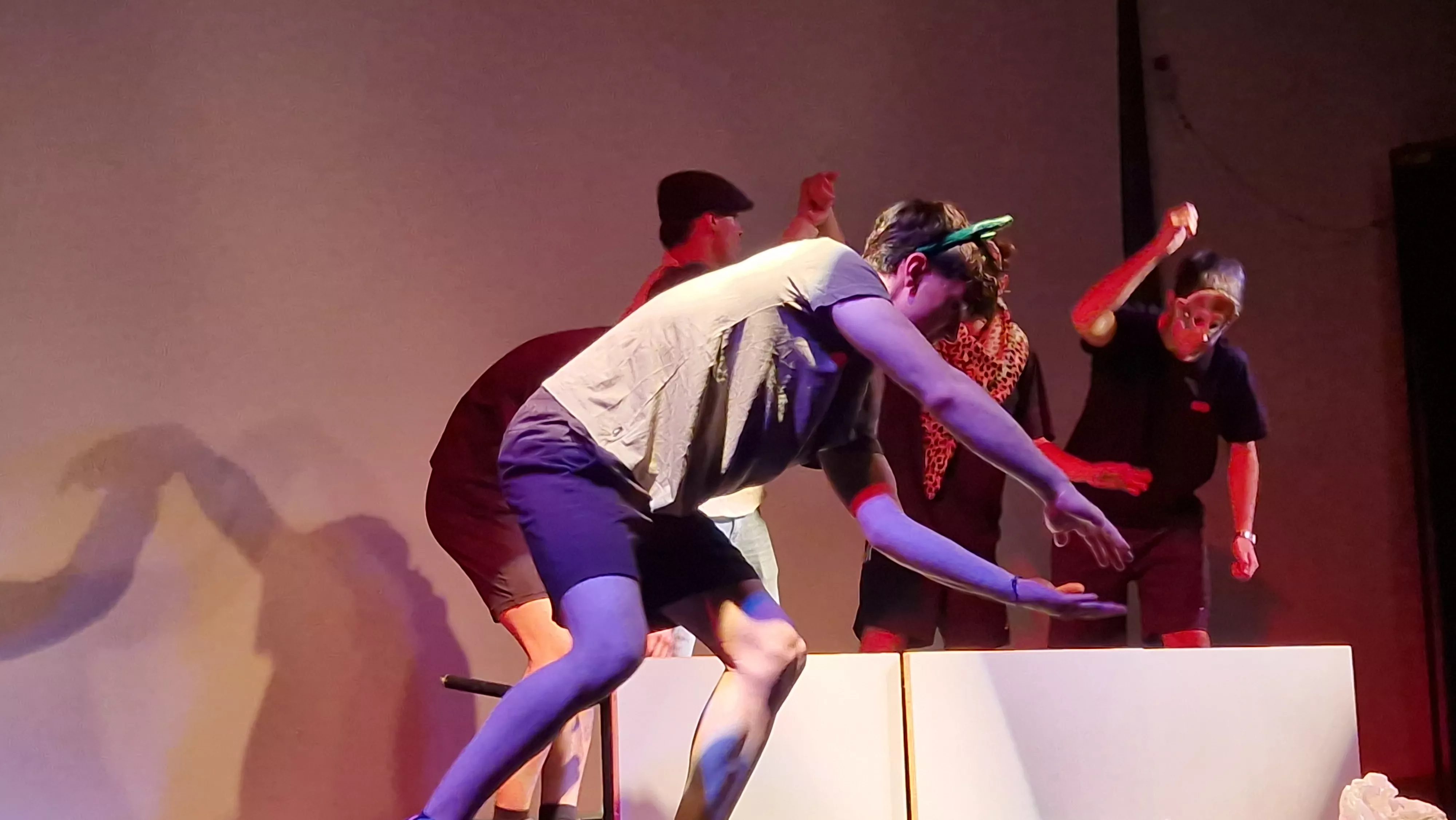 Día de la Danza en la Facultad de Ciencias de la Salud y del Deporte. Foto Myriam Martínez