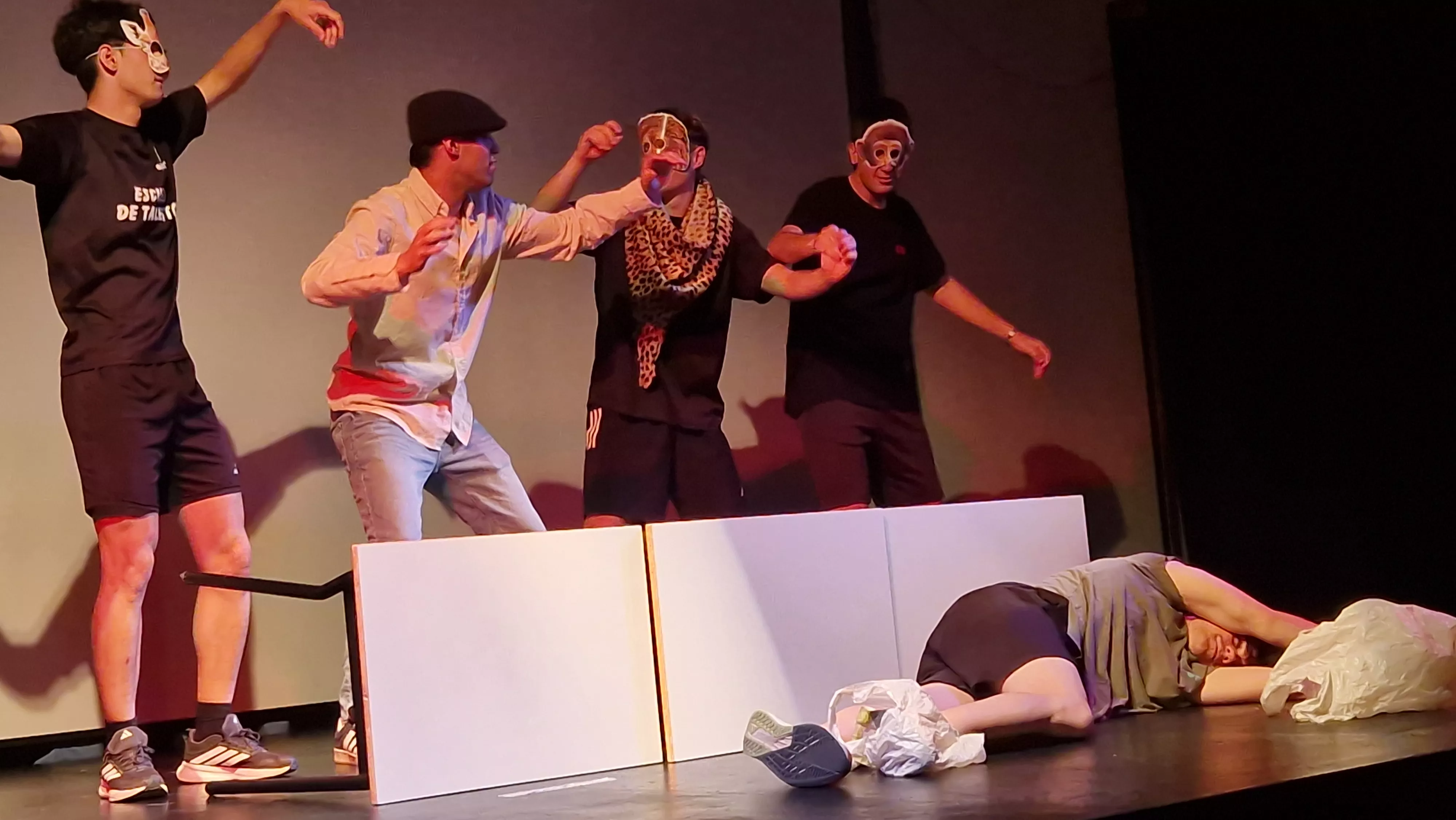 Día de la Danza en la Facultad de Ciencias de la Salud y del Deporte. Foto Myriam Martínez