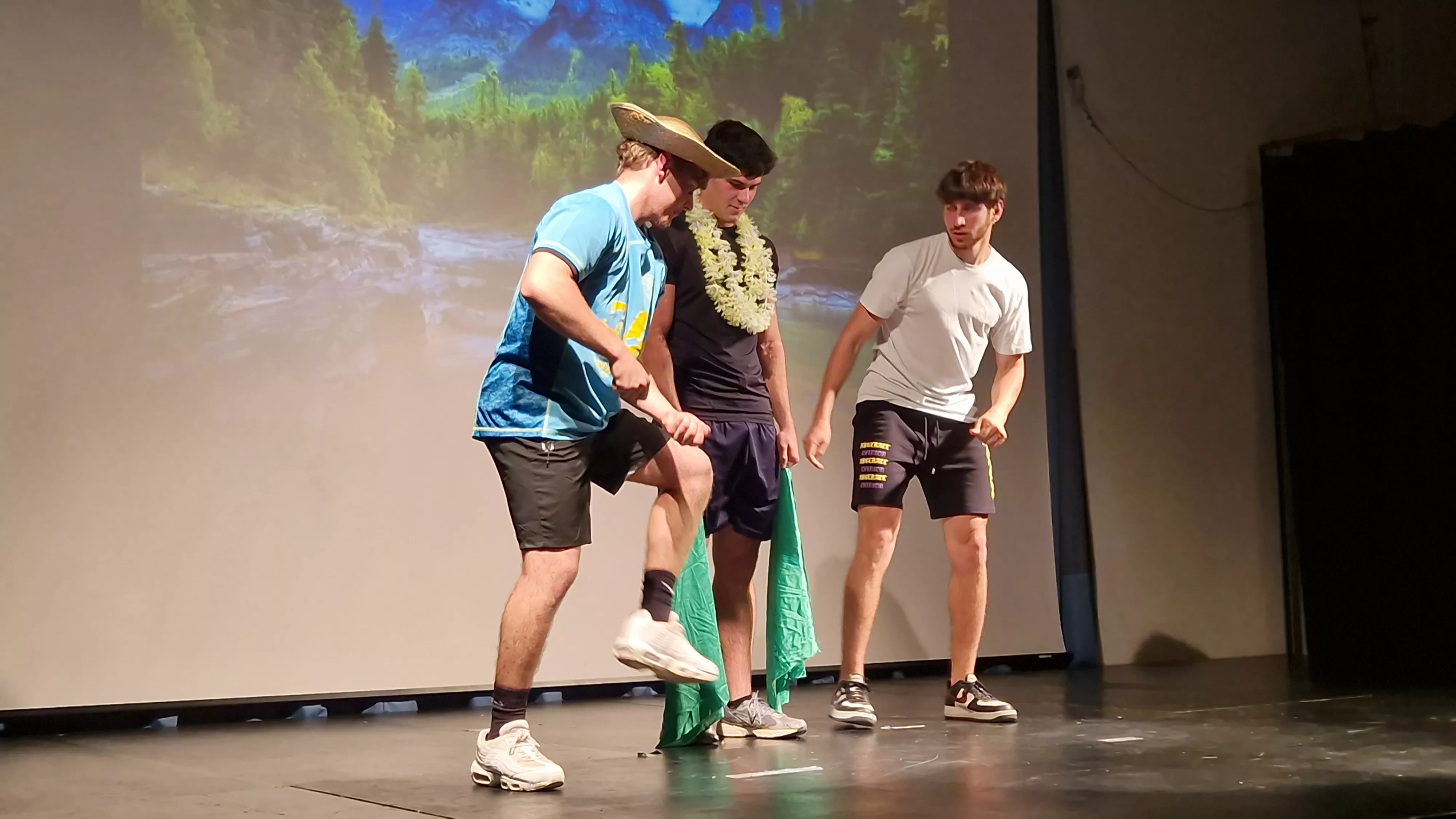 Día de la Danza en la Facultad de Ciencias de la Salud y del Deporte. Foto Myriam Martínez