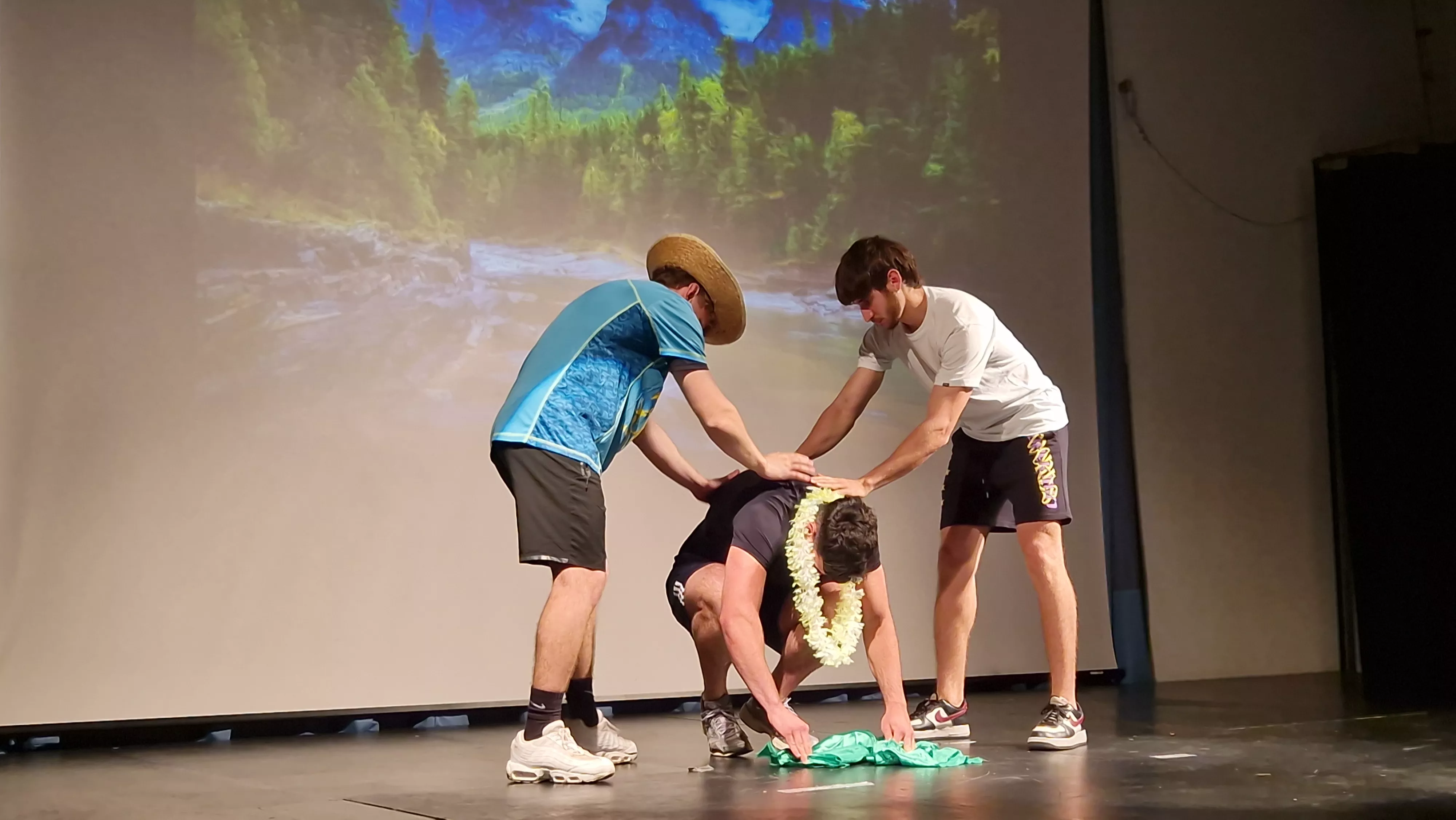 Día de la Danza en la Facultad de Ciencias de la Salud y del Deporte. Foto Myriam Martínez