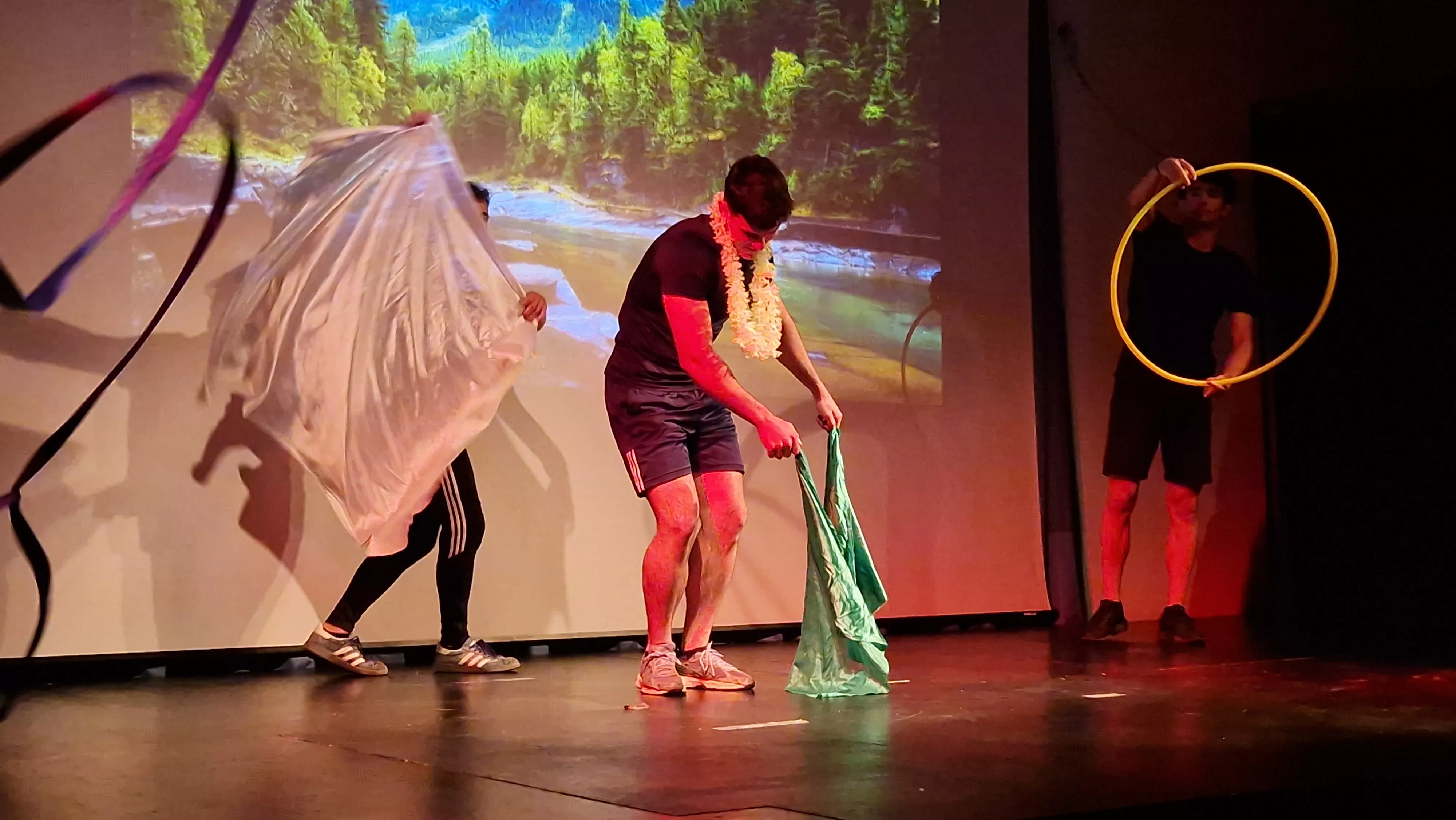 Día de la Danza en la Facultad de Ciencias de la Salud y del Deporte. Foto Myriam Martínez