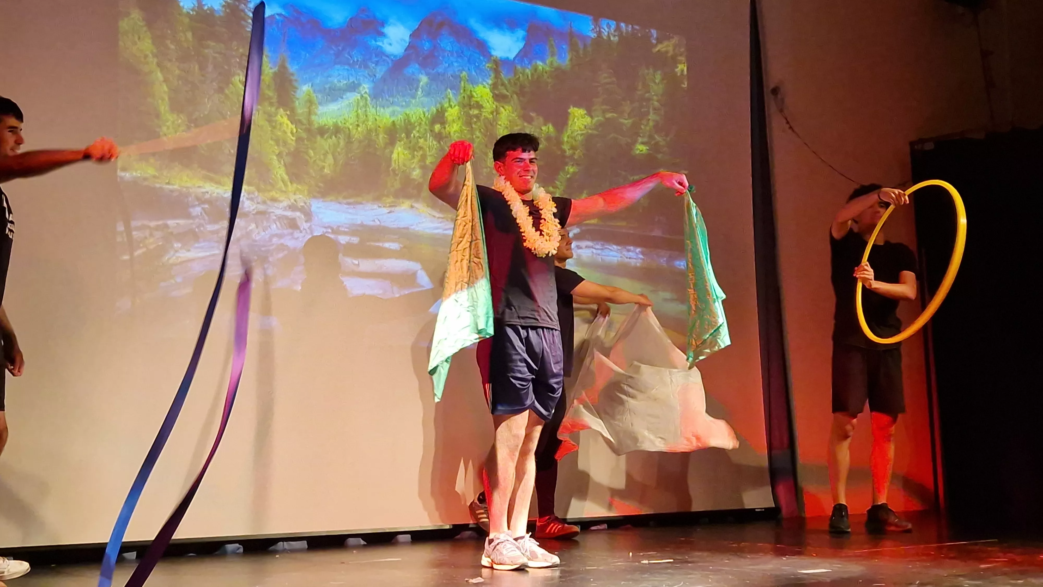 Día de la Danza en la Facultad de Ciencias de la Salud y del Deporte. Foto Myriam Martínez