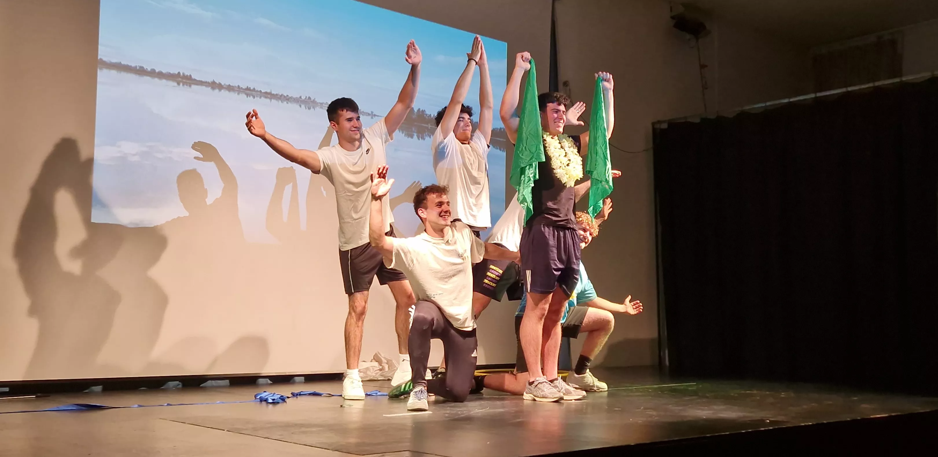 Día de la Danza en la Facultad de Ciencias de la Salud y del Deporte. Foto Myriam Martínez