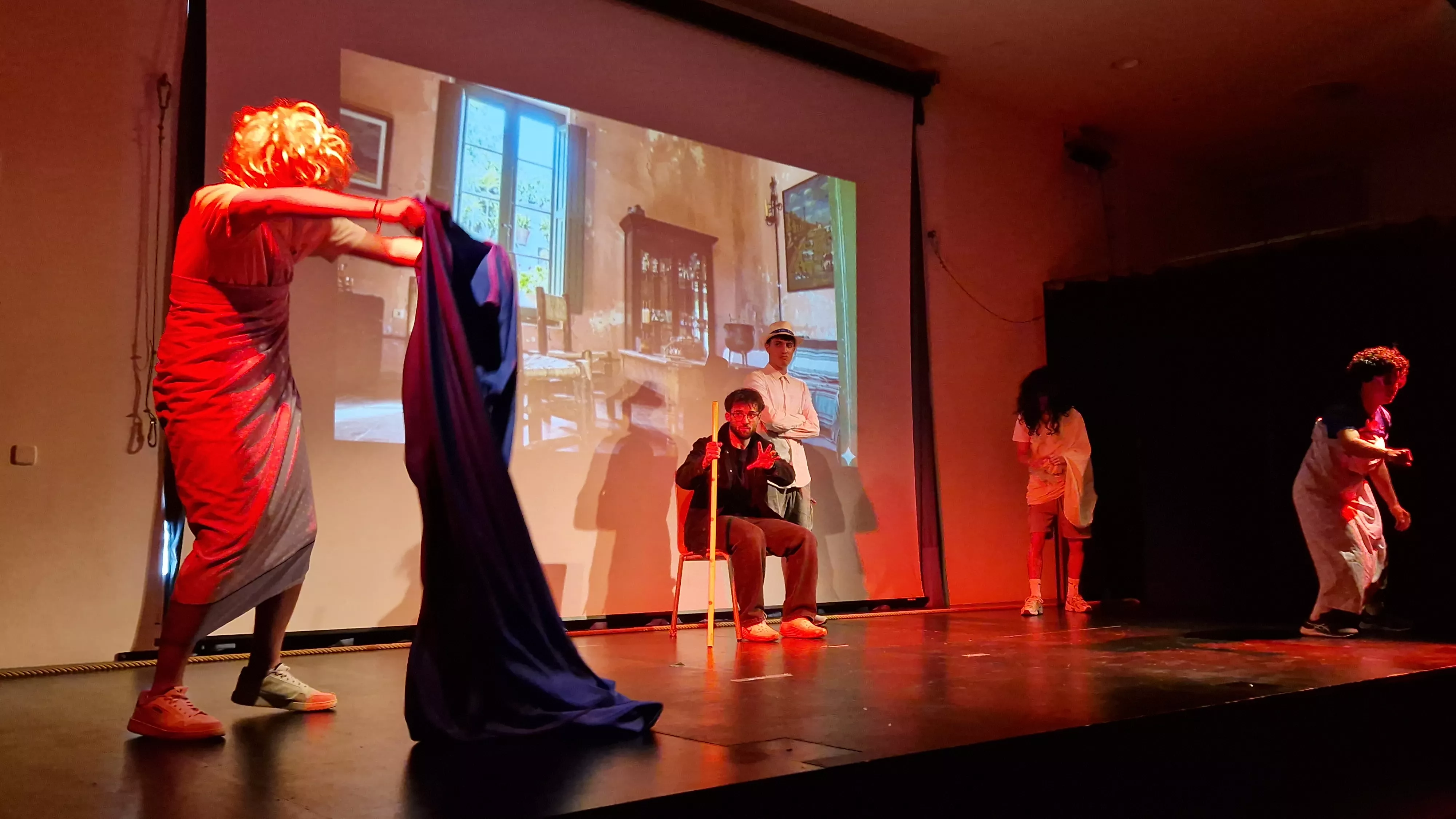 Día de la Danza en la Facultad de Ciencias de la Salud y del Deporte. Foto Myriam Martínez