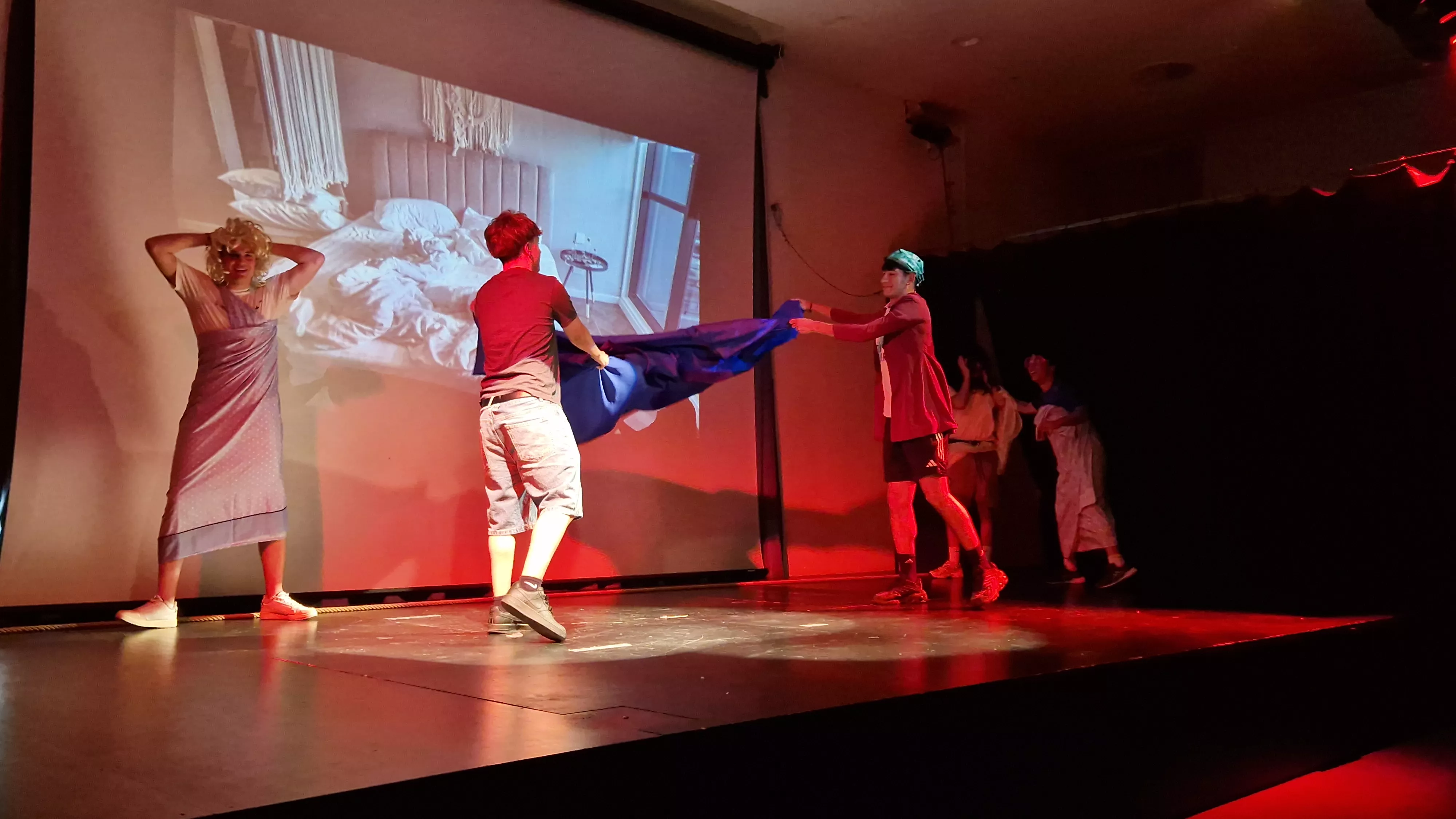 Día de la Danza en la Facultad de Ciencias de la Salud y del Deporte. Foto Myriam Martínez