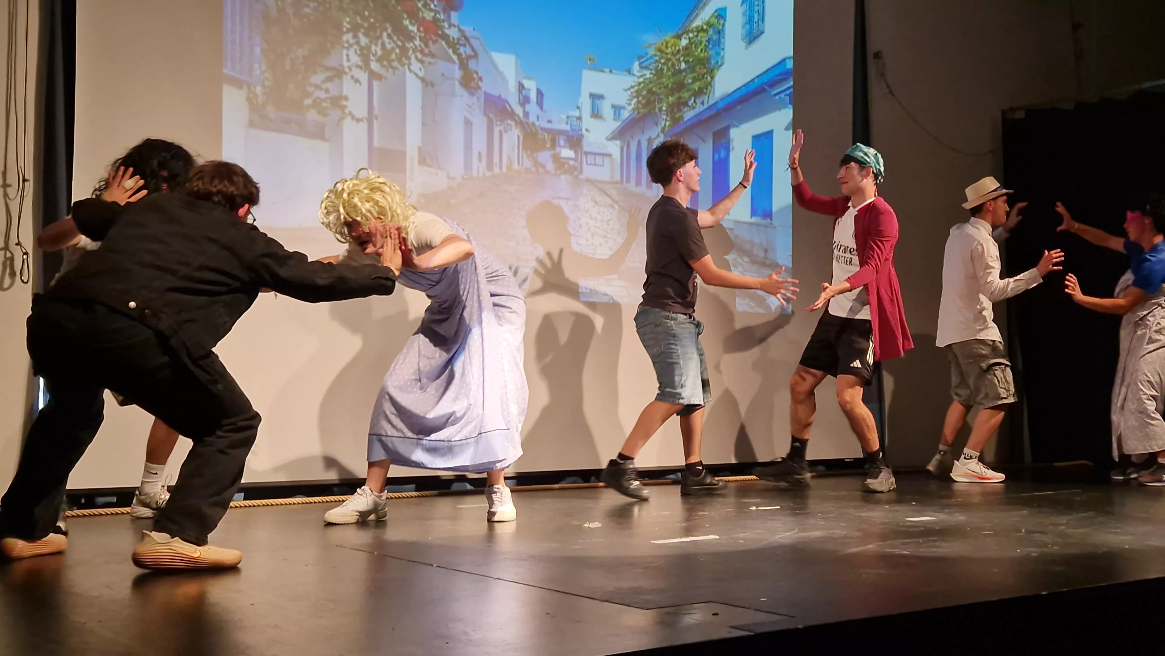 Día de la Danza en la Facultad de Ciencias de la Salud y del Deporte. Foto Myriam Martínez