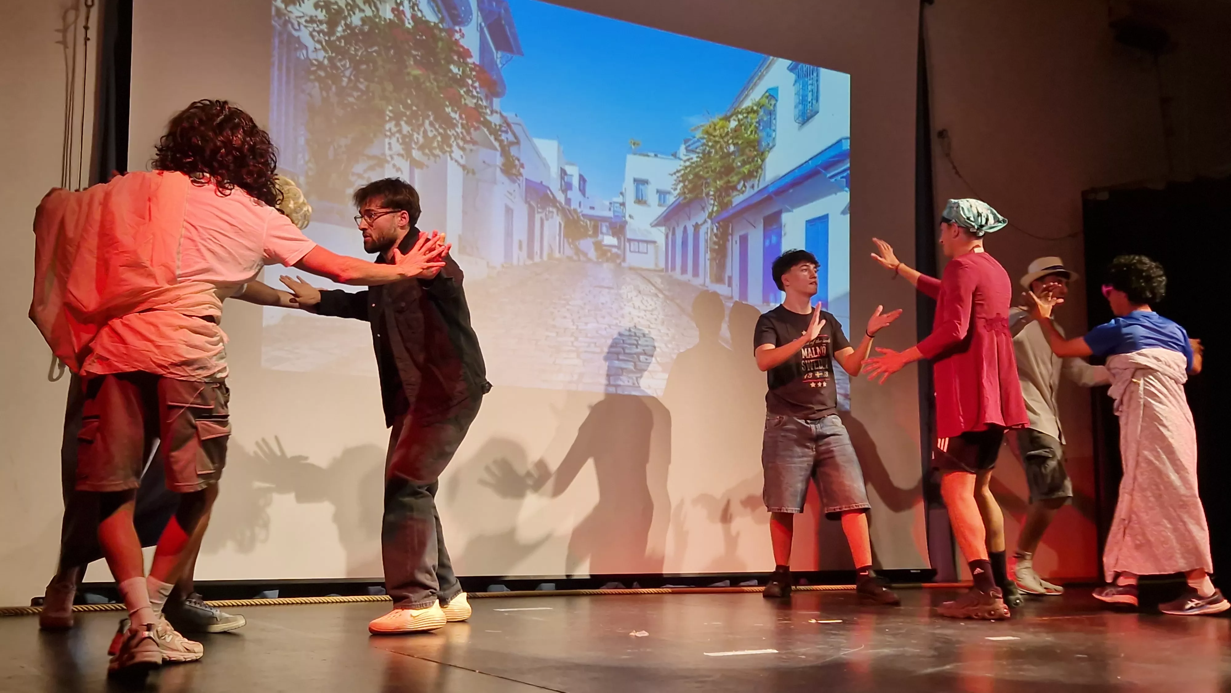 Día de la Danza en la Facultad de Ciencias de la Salud y del Deporte. Foto Myriam Martínez