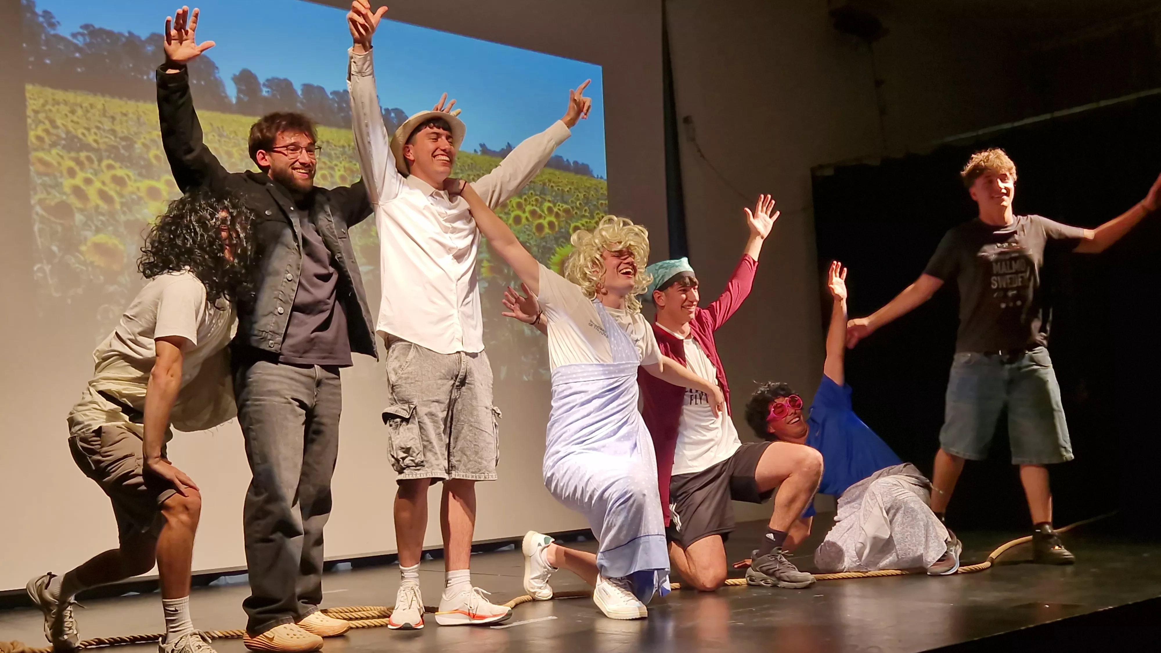 Día de la Danza en la Facultad de Ciencias de la Salud y del Deporte. Foto Myriam Martínez