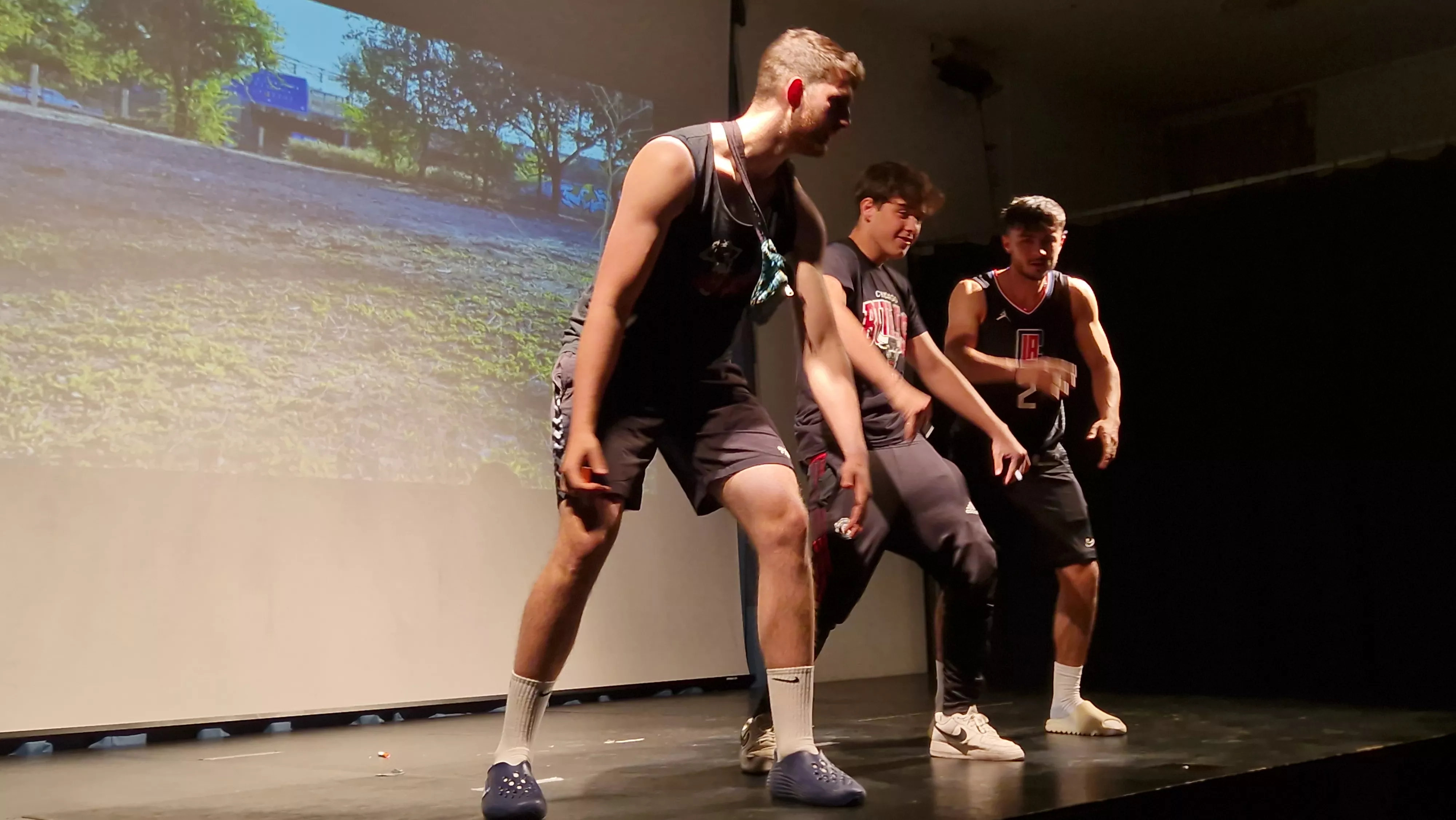 Día de la Danza en la Facultad de Ciencias de la Salud y del Deporte. Foto Myriam Martínez