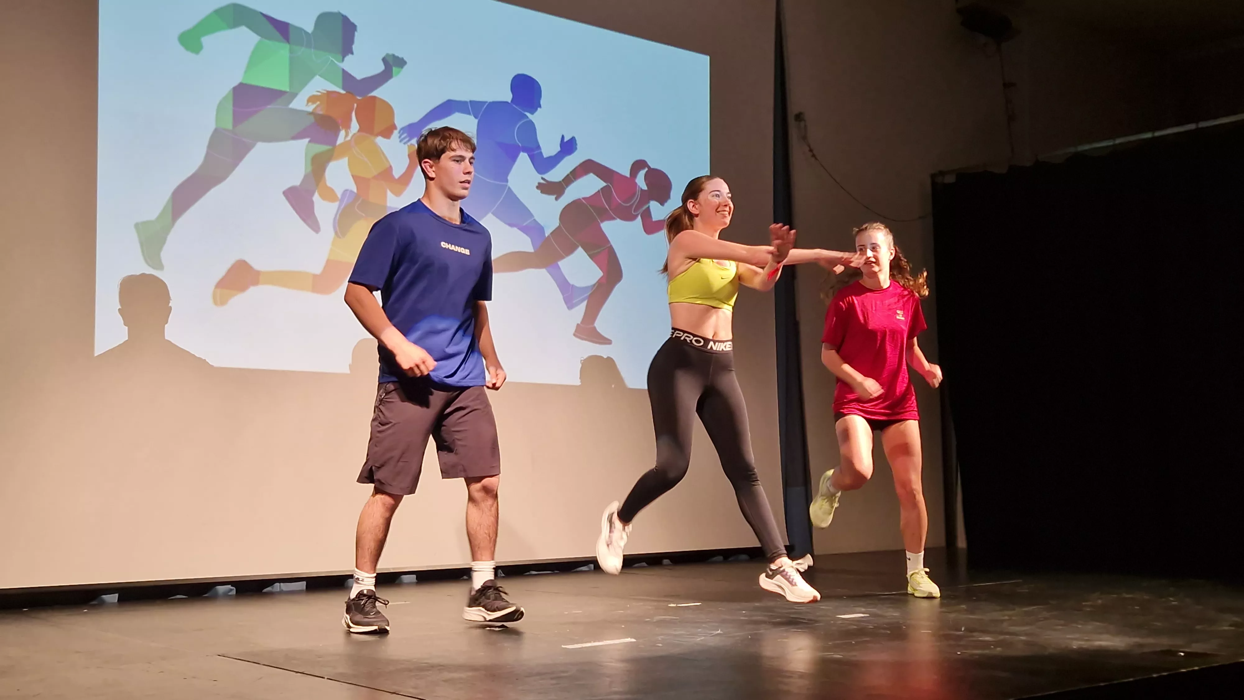Día de la Danza en la Facultad de Ciencias de la Salud y del Deporte. Foto Myriam Martínez