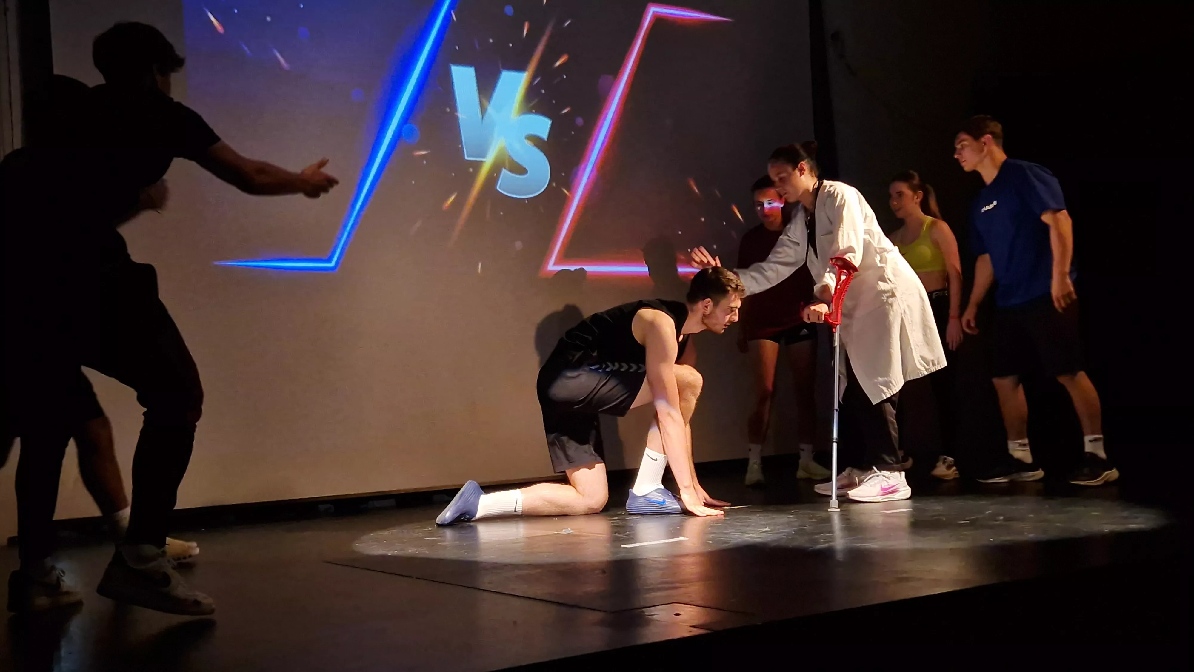 Día de la Danza en la Facultad de Ciencias de la Salud y del Deporte. Foto Myriam Martínez