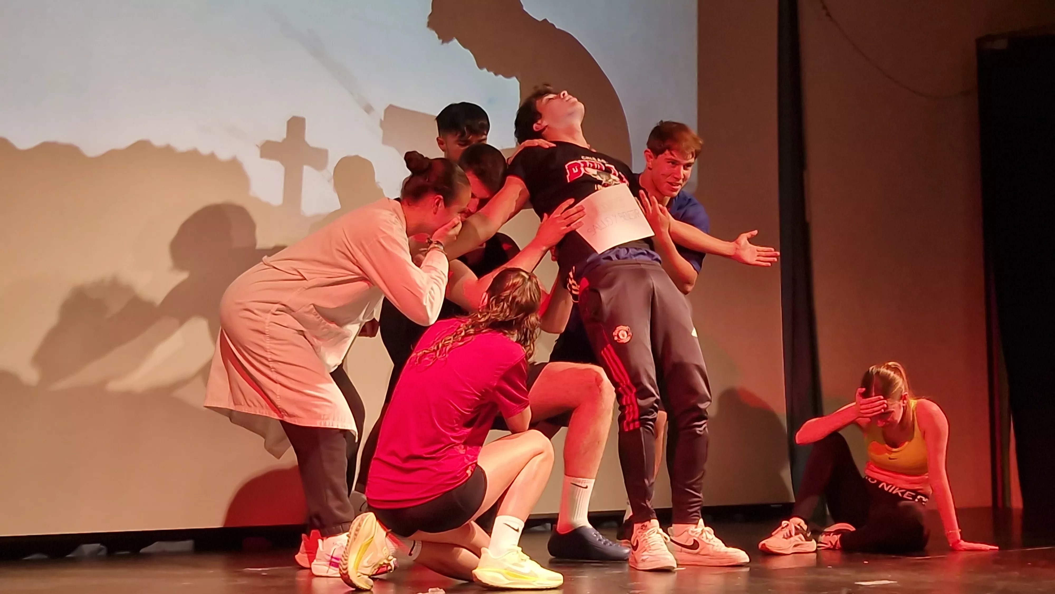 Día de la Danza en la Facultad de Ciencias de la Salud y del Deporte. Foto Myriam Martínez