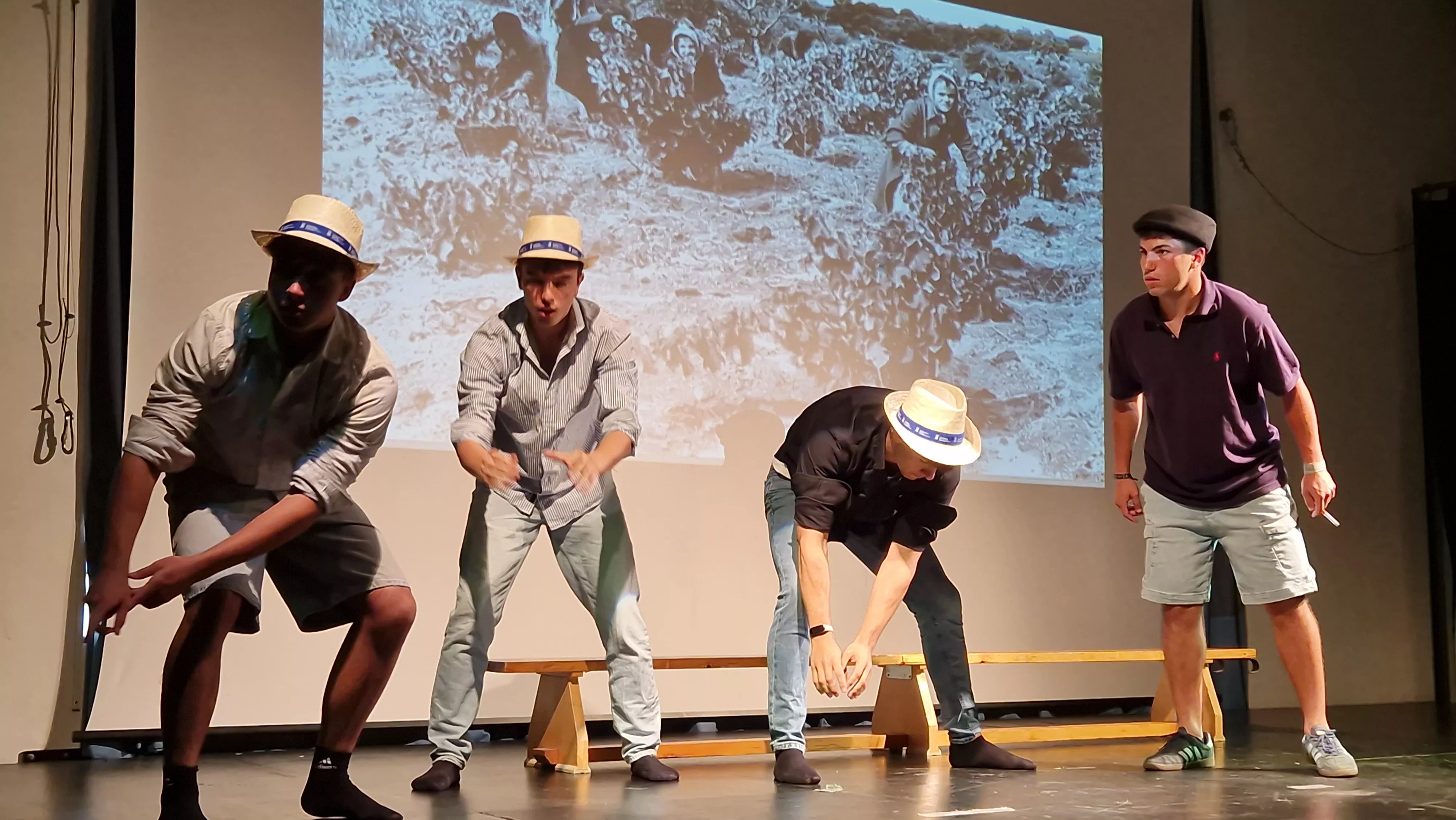 Día de la Danza en la Facultad de Ciencias de la Salud y del Deporte. Foto Myriam Martínez