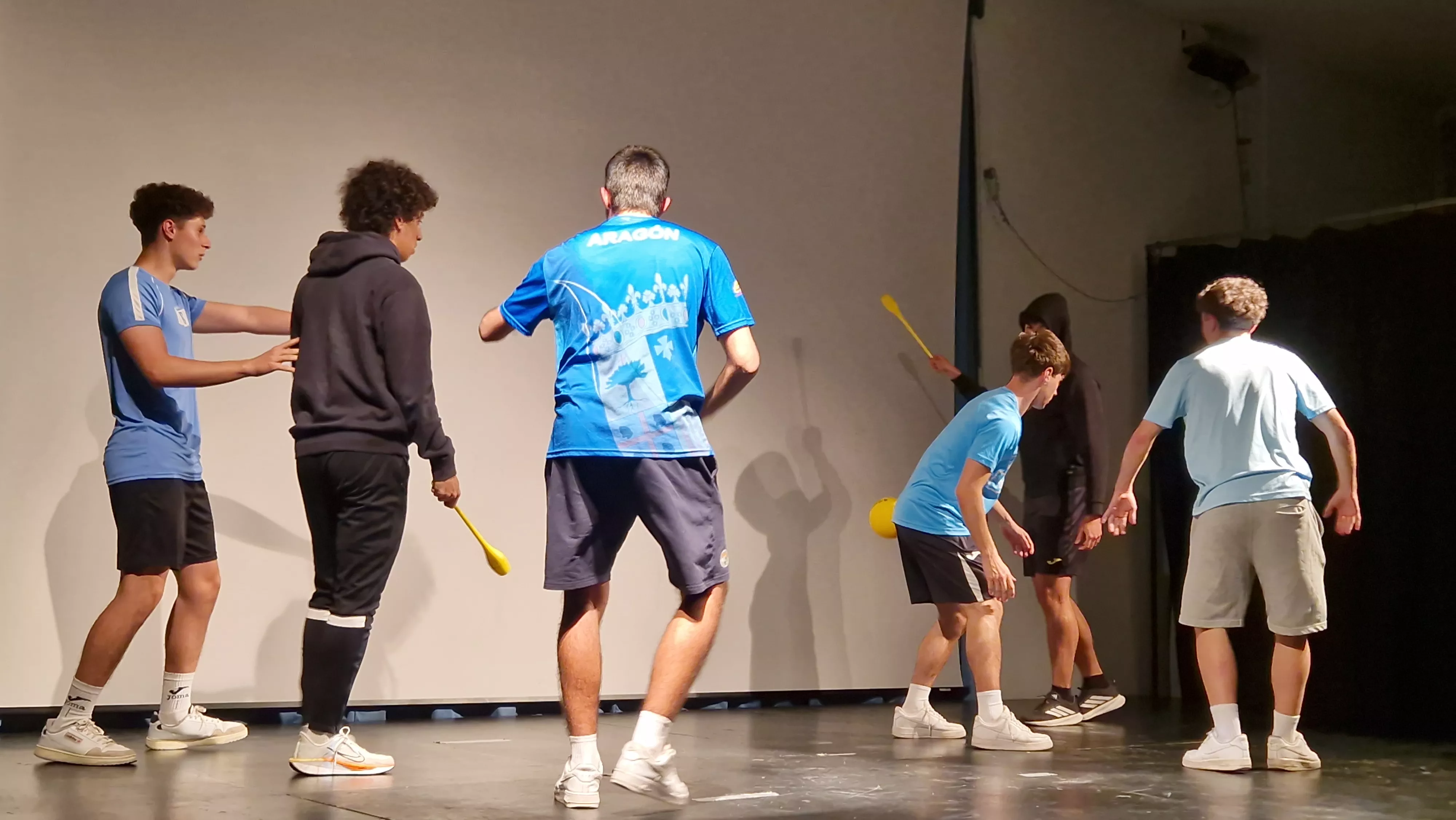 Día de la Danza en la Facultad de Ciencias de la Salud y del Deporte. Foto Myriam Martínez