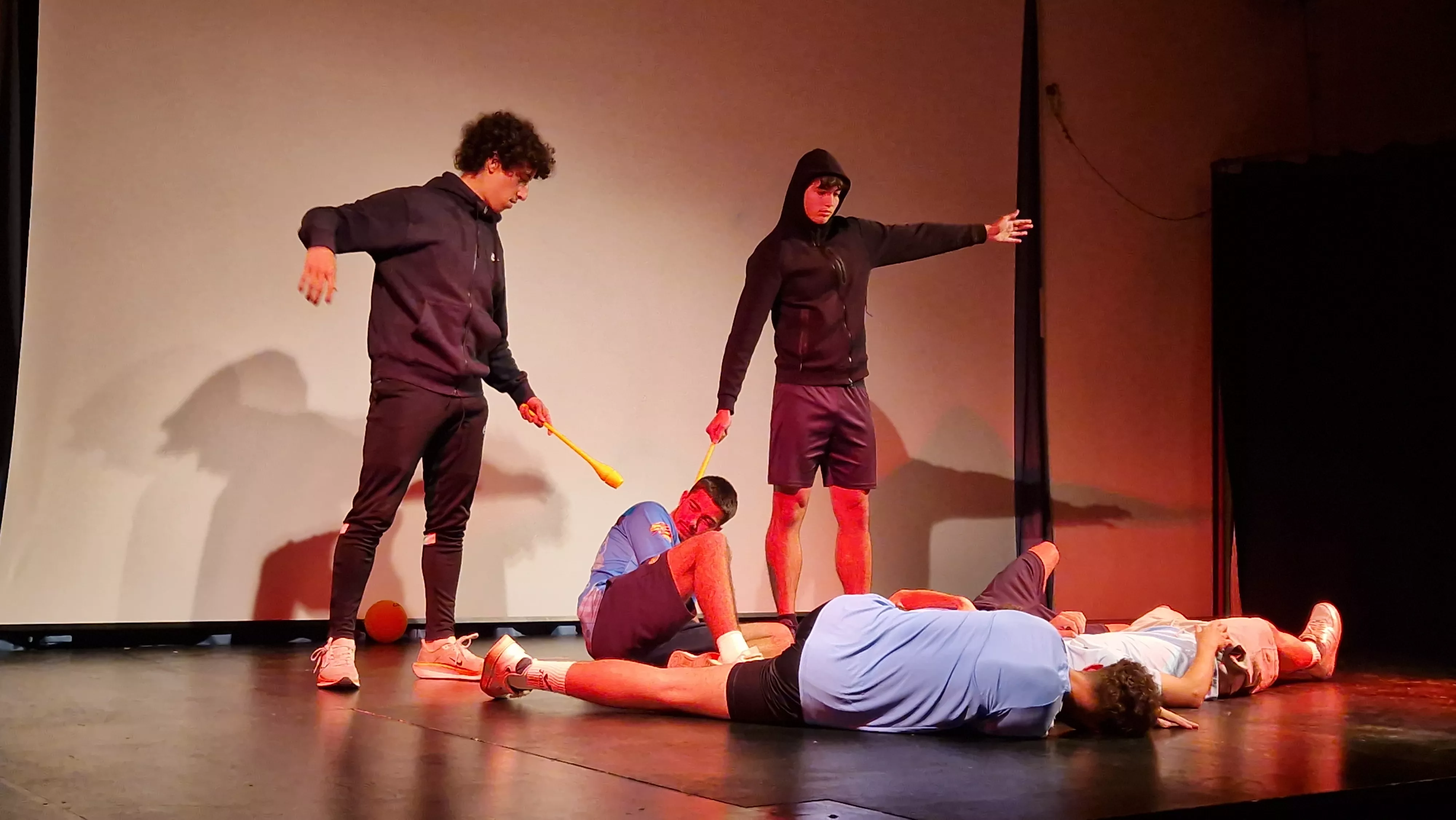 Día de la Danza en la Facultad de Ciencias de la Salud y del Deporte. Foto Myriam Martínez