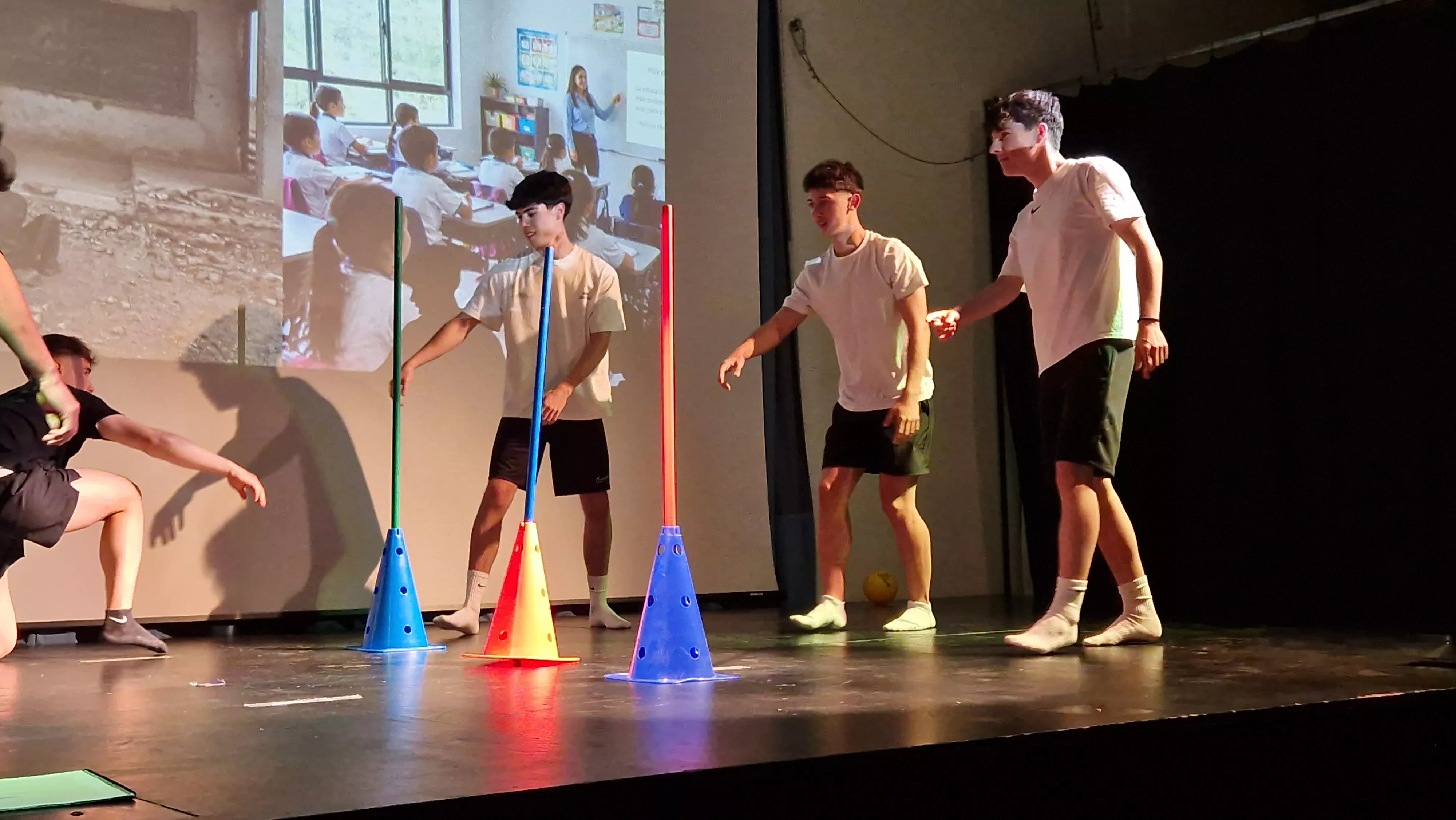 Día de la Danza en la Facultad de Ciencias de la Salud y del Deporte. Foto Myriam Martínez