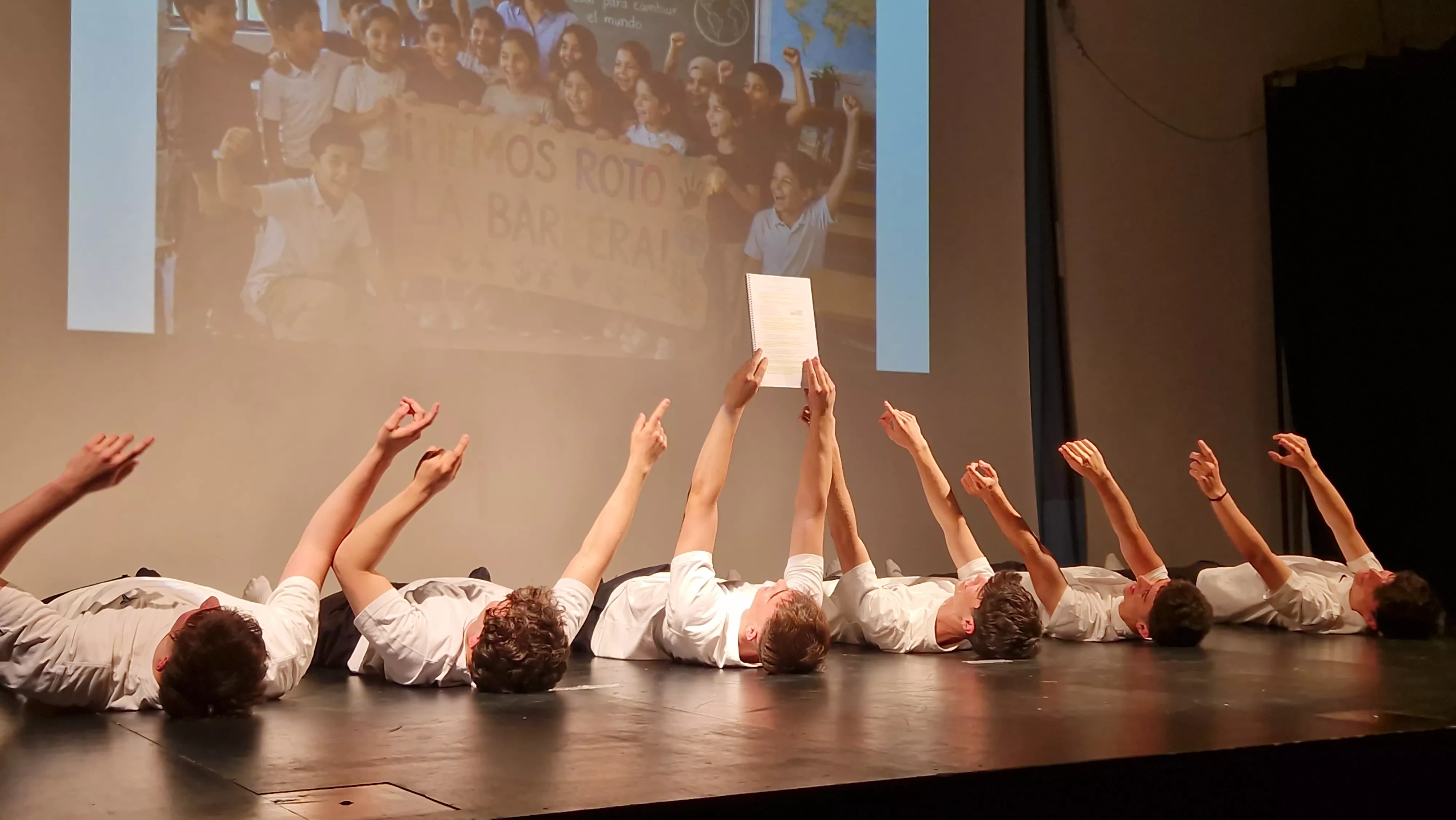Día de la Danza en la Facultad de Ciencias de la Salud y del Deporte. Foto Myriam Martínez