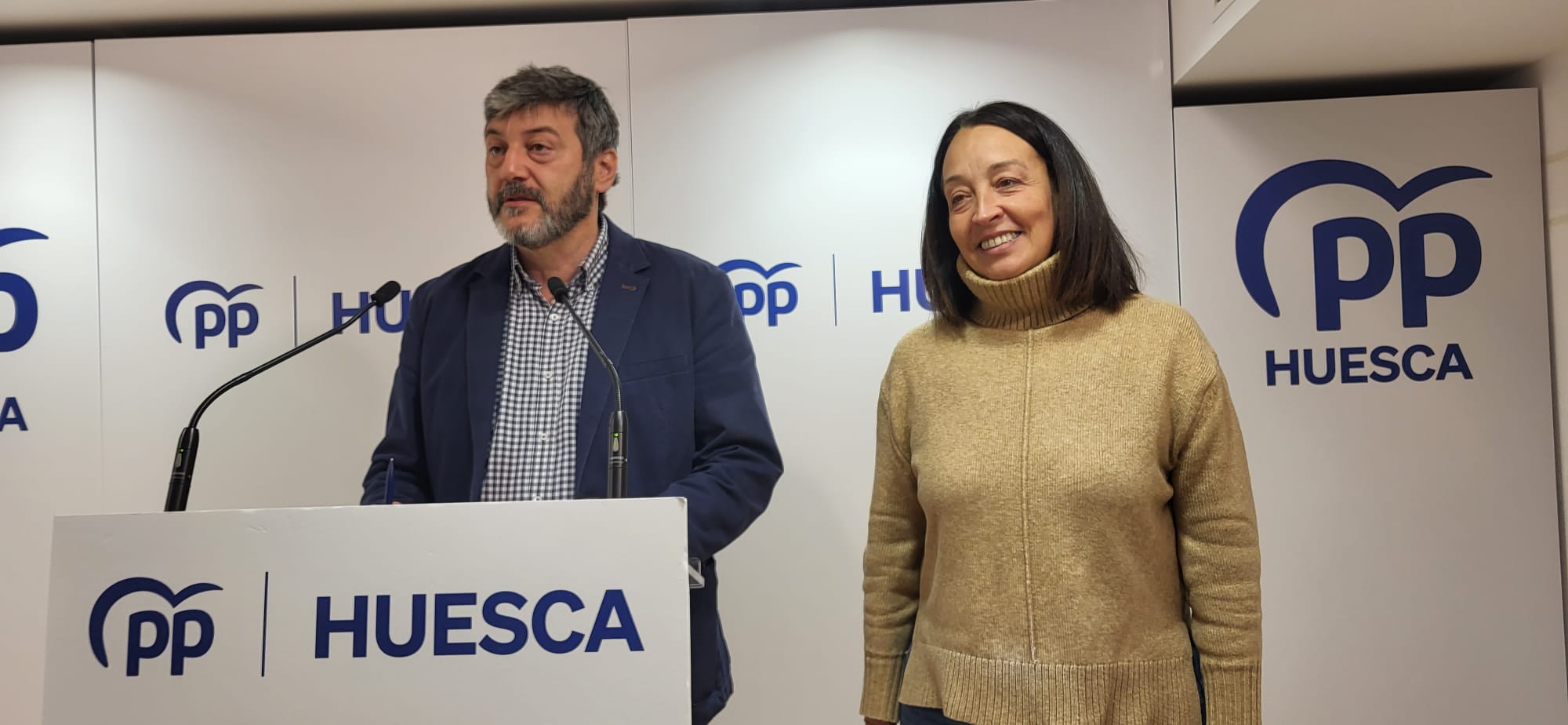 Gerardo Oliván y Mari Carmen Susín. Foto Myriam Martínez