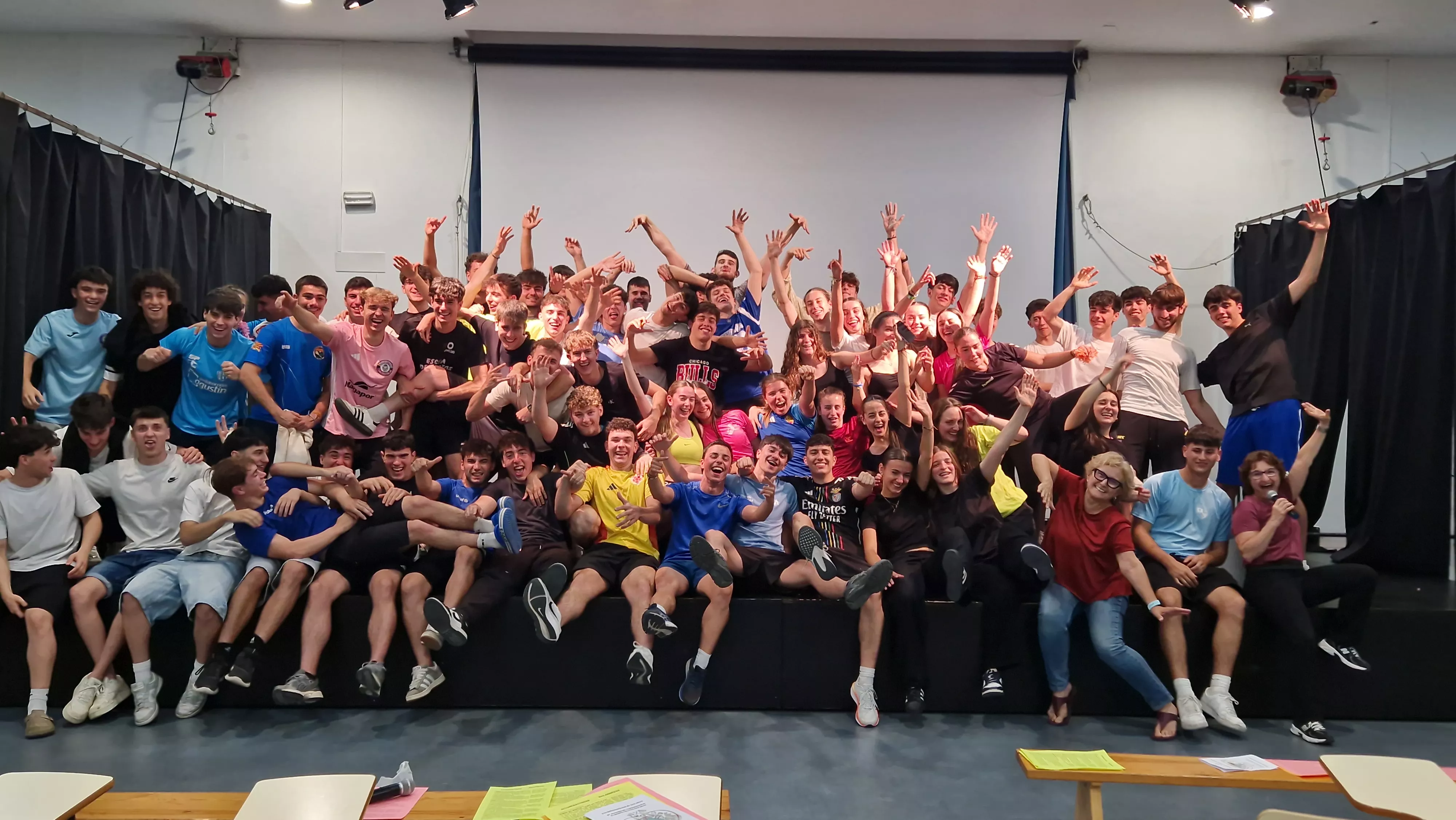 Día de la Danza en la Facultad de Ciencias de la Salud y del Deporte. Foto Myriam Martínez