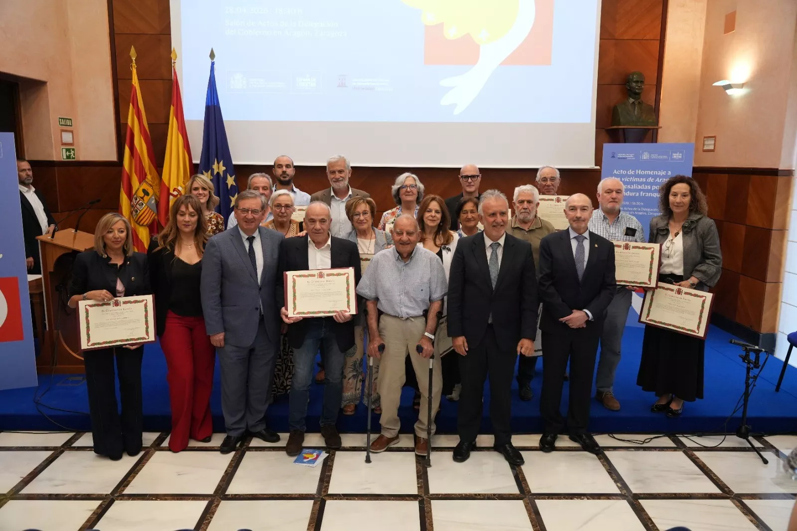 El Gobierno reconoce a 18 víctimas del franquismo, entre ellas seis oscenses.