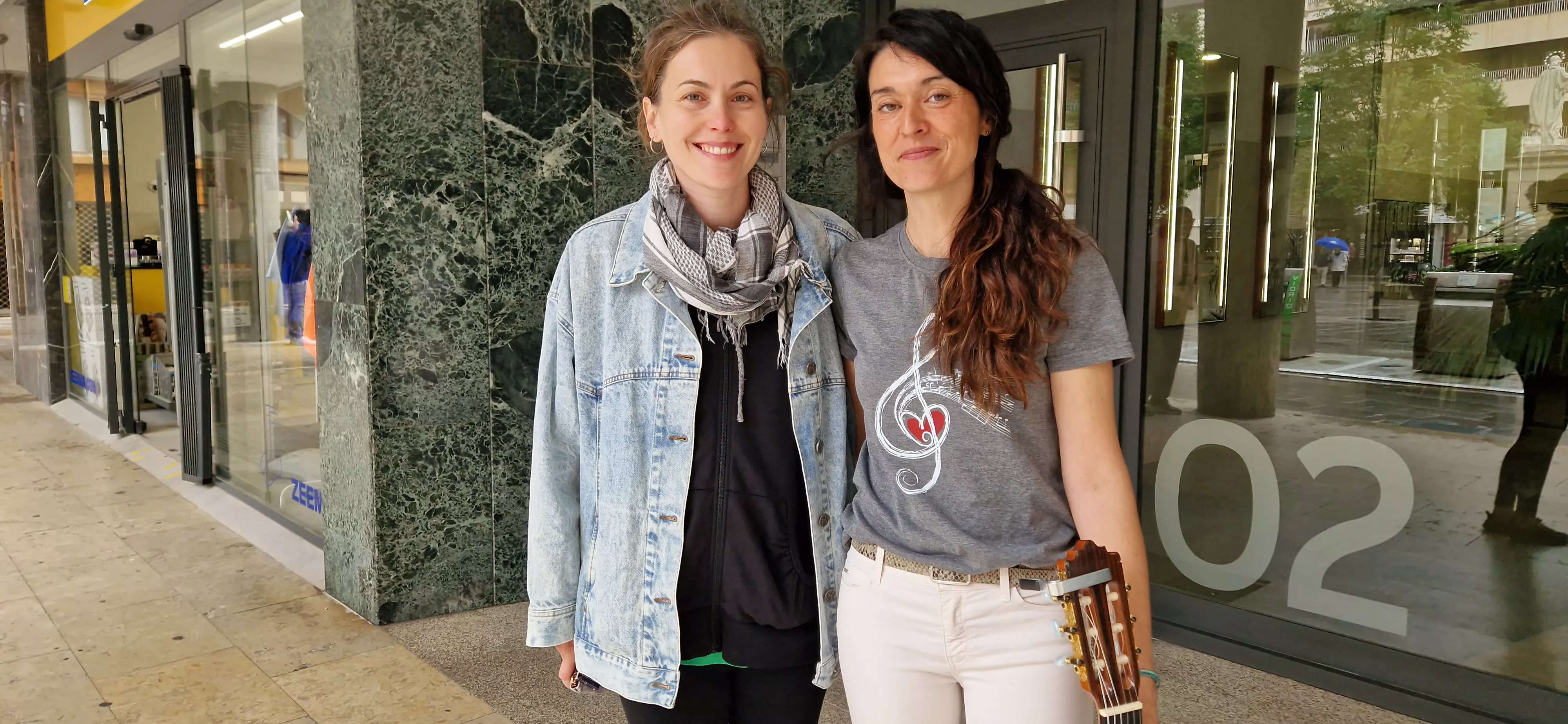 María Castell y Lúa Castiella. XI edición de Musiqueando 2026. Foto Myriam Martínez