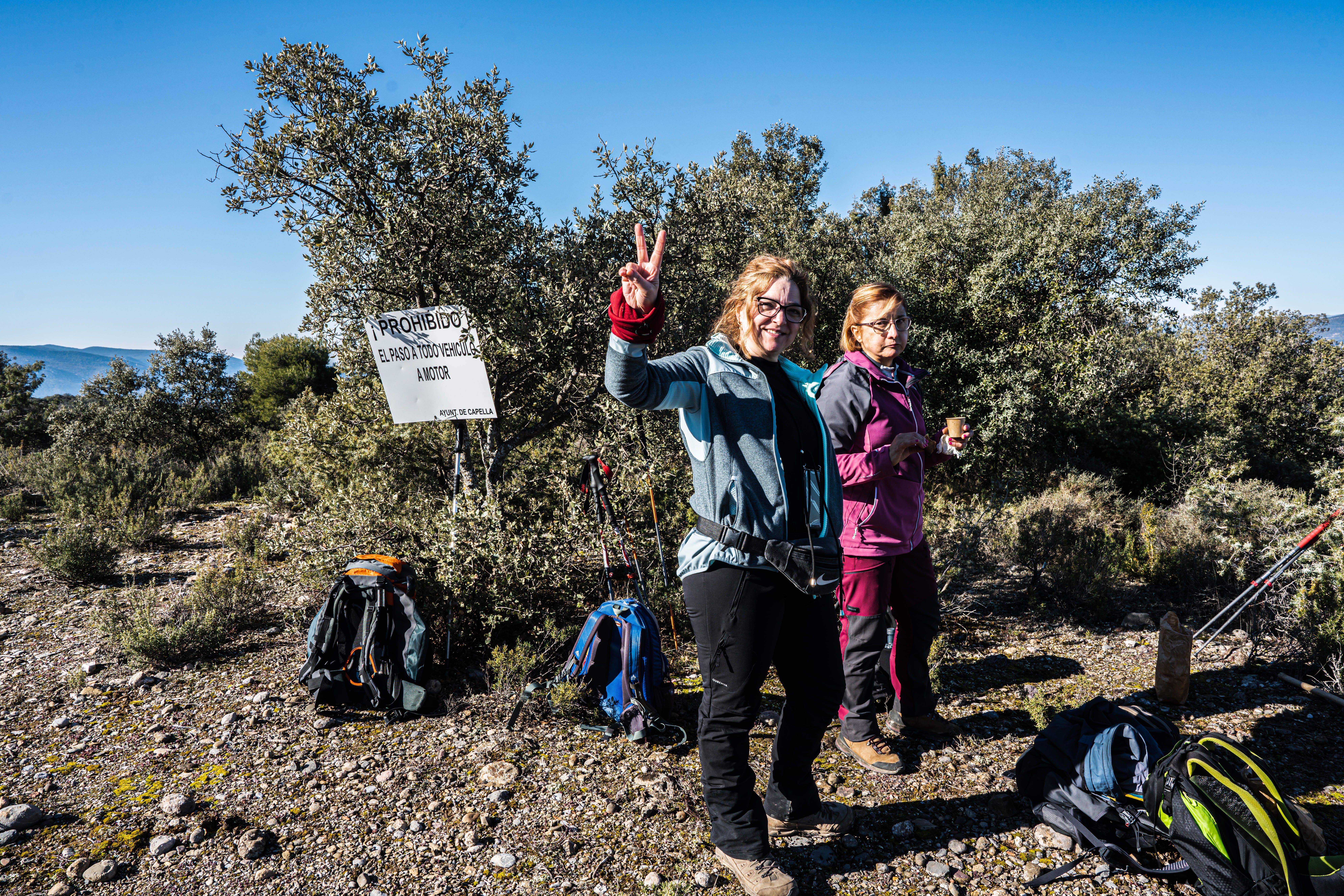 Bonito paseo por el entorno de Capella. Foto José Antonio Terrón Puente. Bonito paseo por el entorno de Capella. Foto José Antonio Terrón Puente.