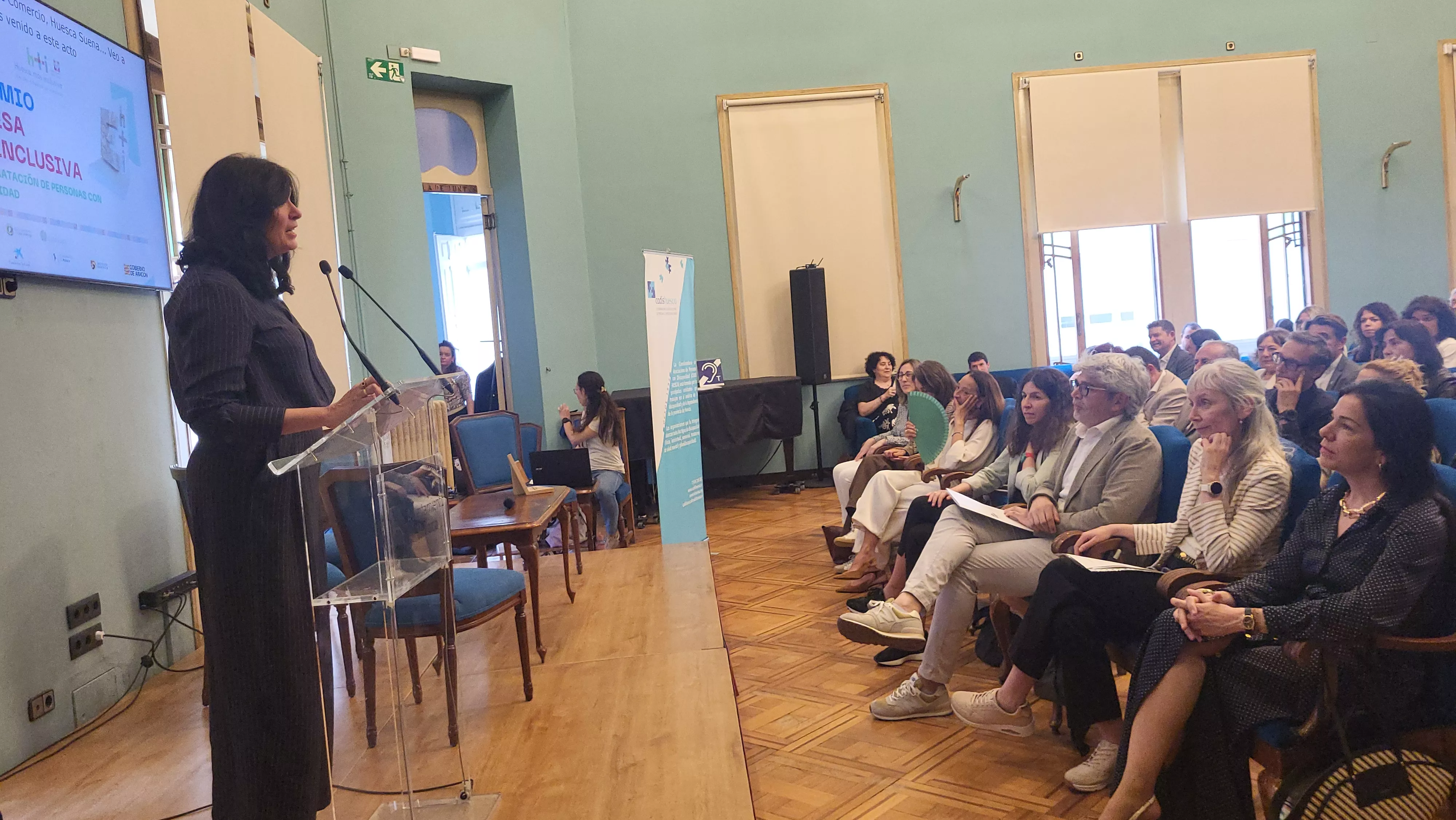 Entrega del premio Empresa más inclusiva a Cabrero e Hijos. Fotos Mercedes Manterola