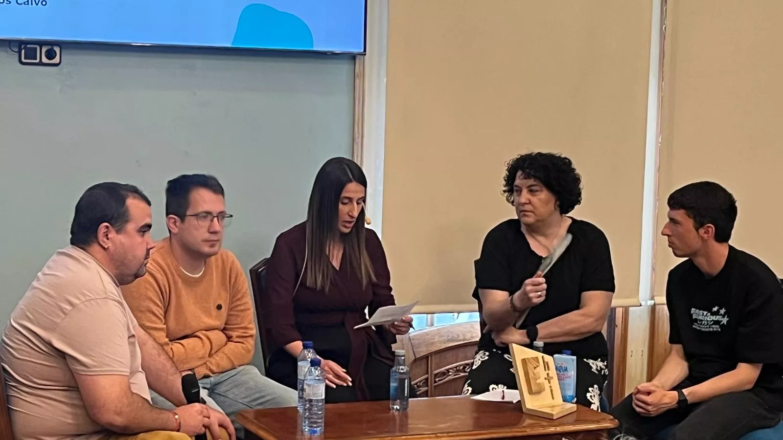 Entrega del premio Empresa más inclusiva a Cabrero e Hijos. Fotos Mercedes Manterola