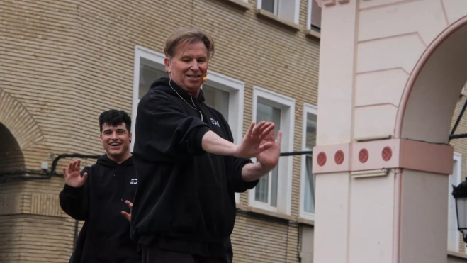 Día Internacional de la Danza con Espacio Danza y Escuela de Flamenco Sandra Nogarol. Foto Carlos Neofato