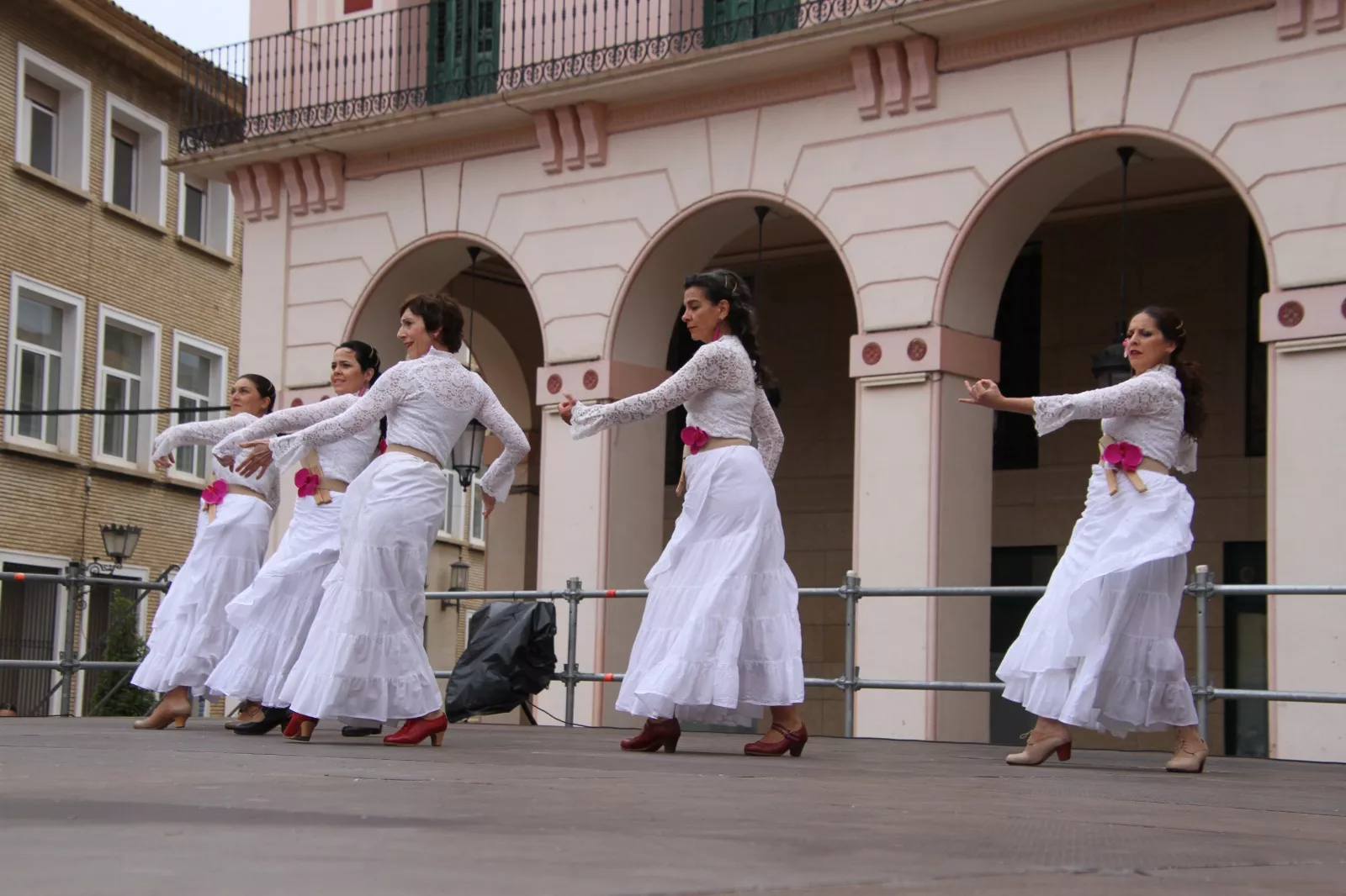 Día Internacional de la Danza con Espacio Danza y Escuela de Flamenco Sandra Nogarol. Foto Carlos Neofato