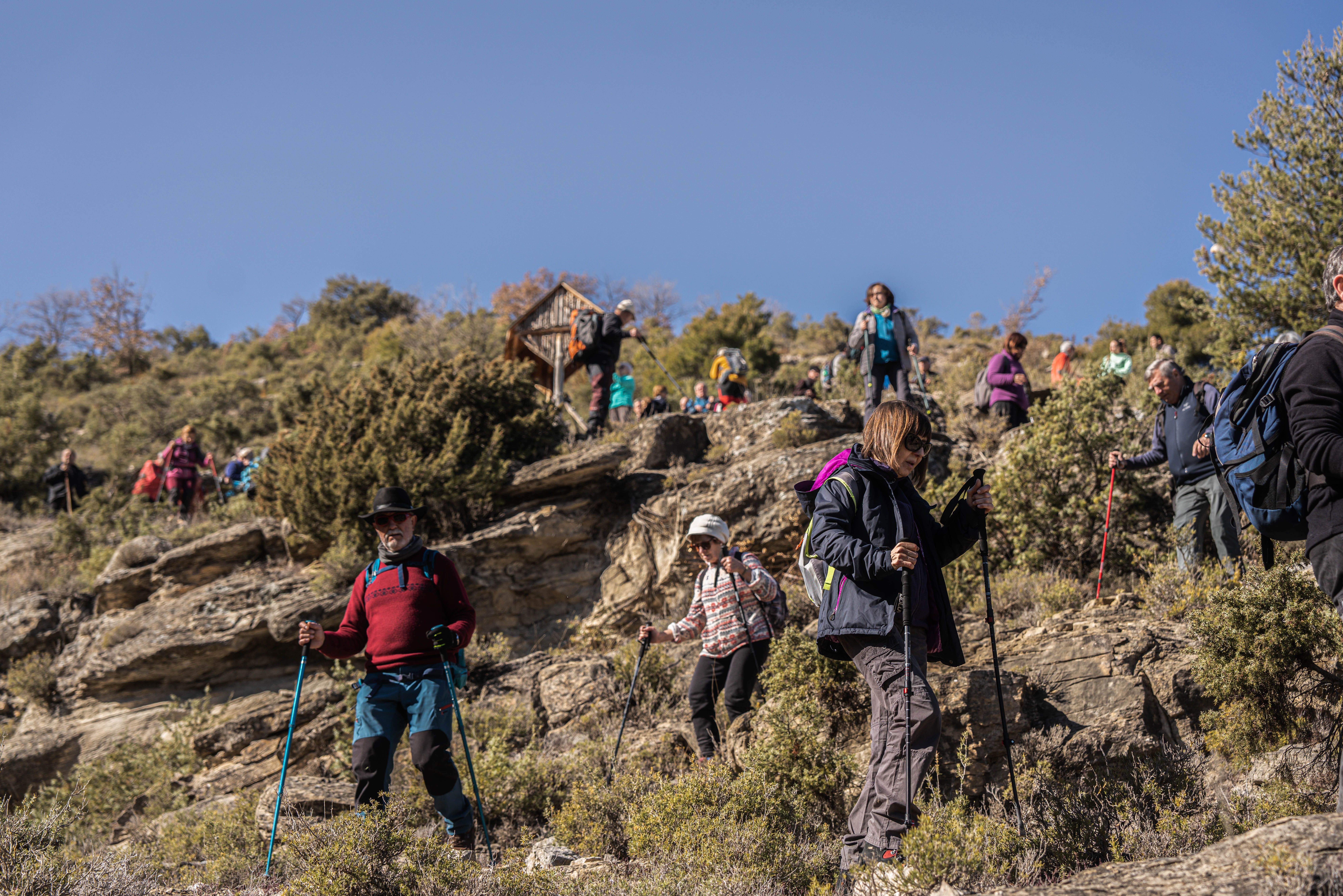 Bonito paseo por el entorno de Capella. Foto José Antonio Terrón Puente. Bonito paseo por el entorno de Capella. Foto José Antonio Terrón Puente.