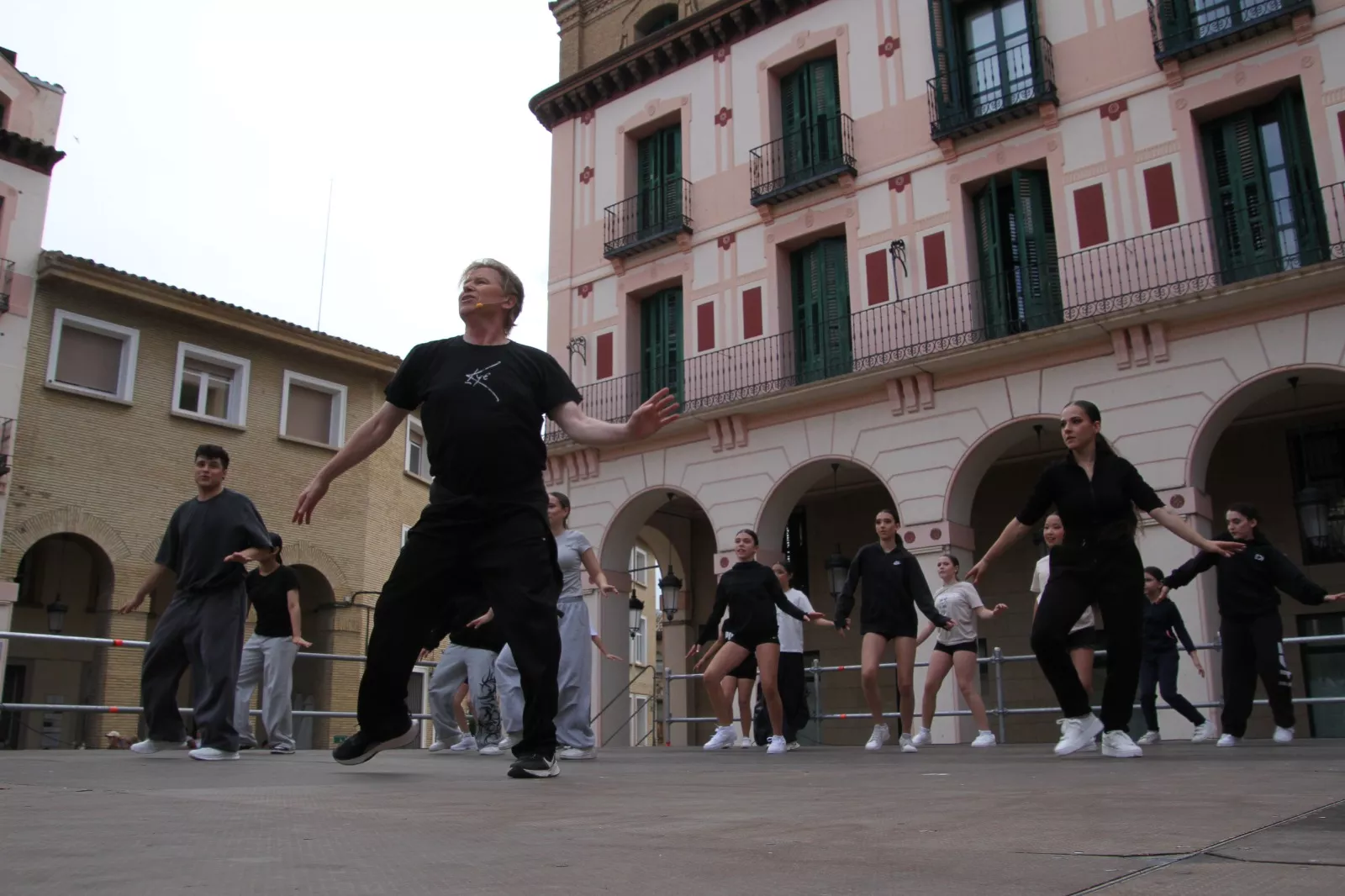 Día Internacional de la Danza con Espacio Danza y Escuela de Flamenco Sandra Nogarol. Foto Carlos Neofato