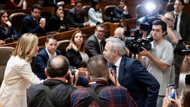 Pilar Alegría felicita a Azcón