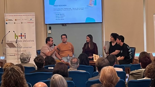 Javier Sancho, Carlos Toquero, Ana Mas, Miriam Yera y Marcos Calvo.