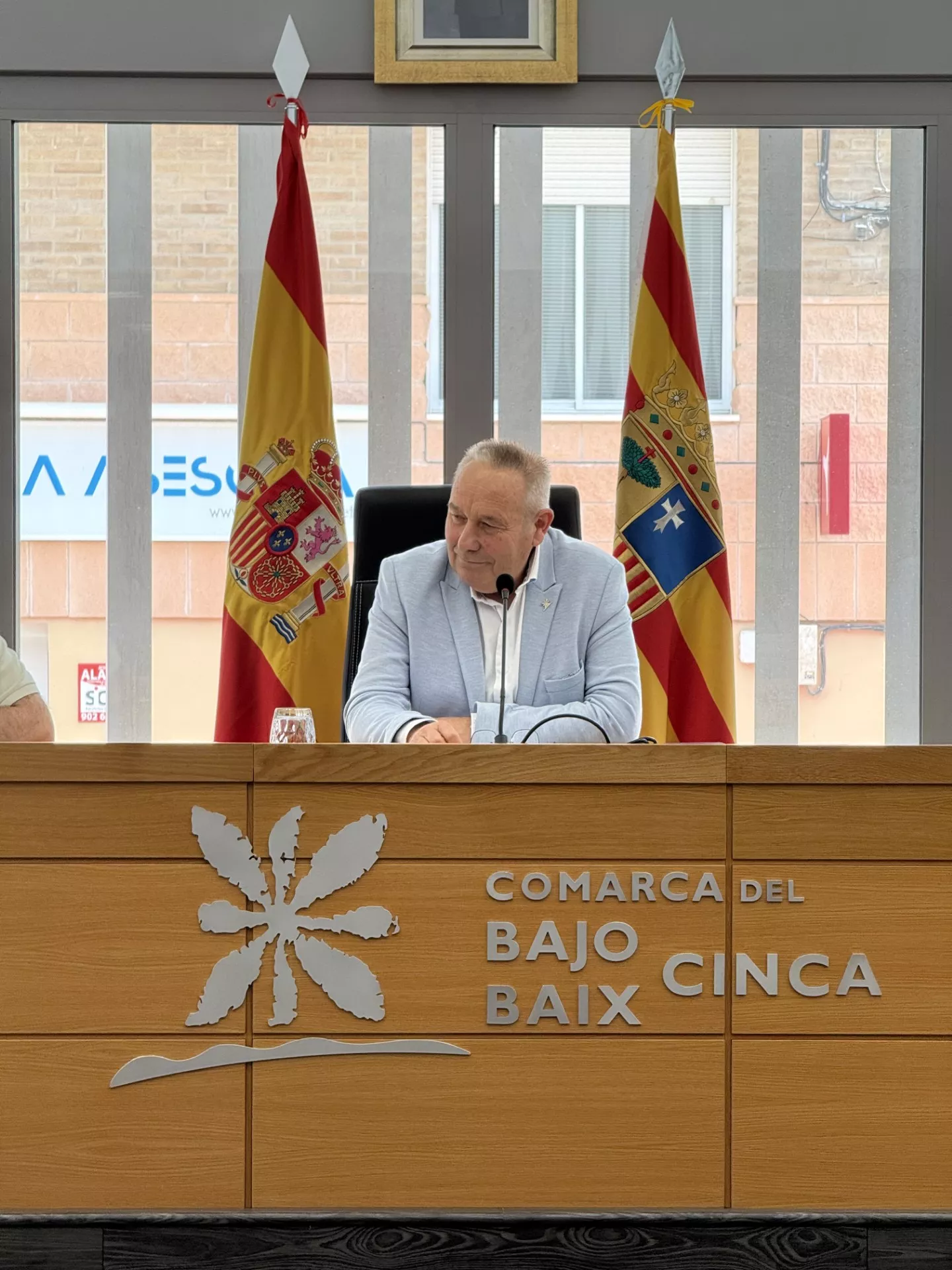 José Javier Ferrer, hasta ahora presidente de la Comarca Bajo Cinca Baix Cinca