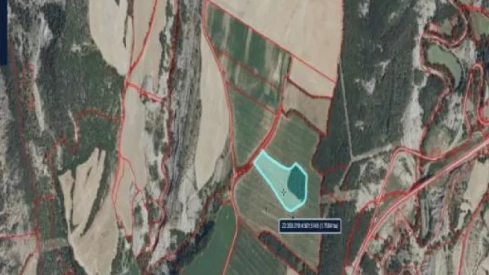 Plano de situación donde está el cairn