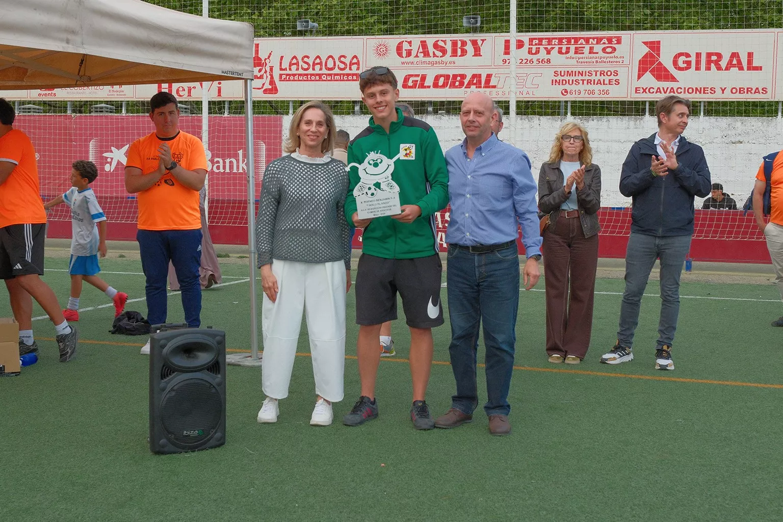 X Torneo Pablo Blasco Benjamín F-8. Foto: Alejandro Sanagustín