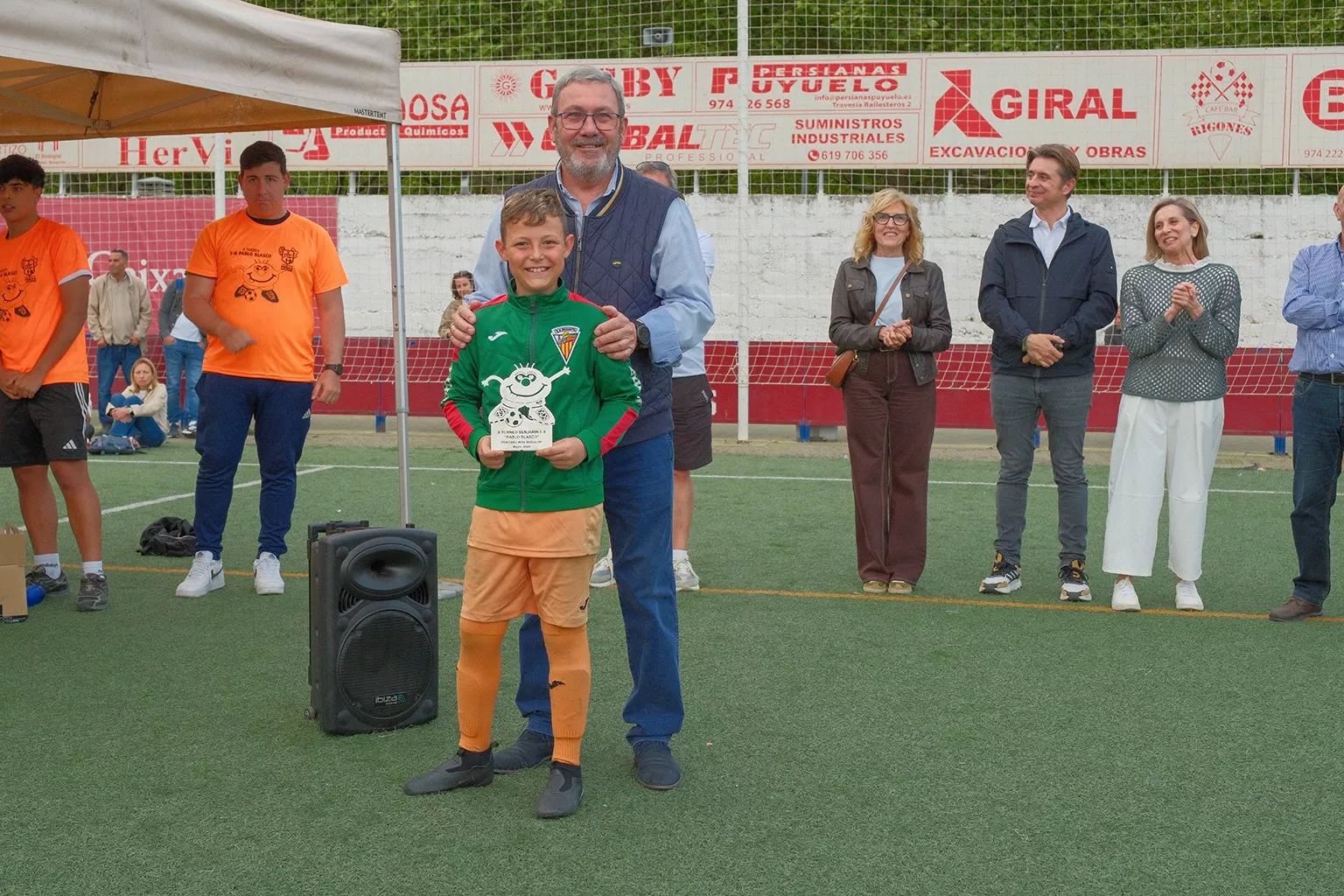X Torneo Pablo Blasco Benjamín F-8. Foto: Alejandro Sanagustín