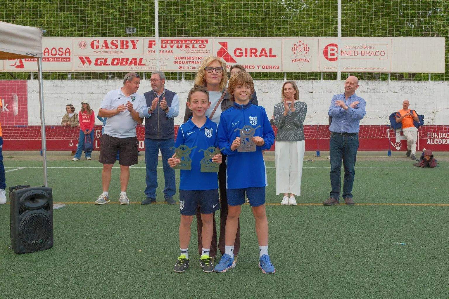 X Torneo Pablo Blasco Benjamín F-8. Foto: Alejandro Sanagustín