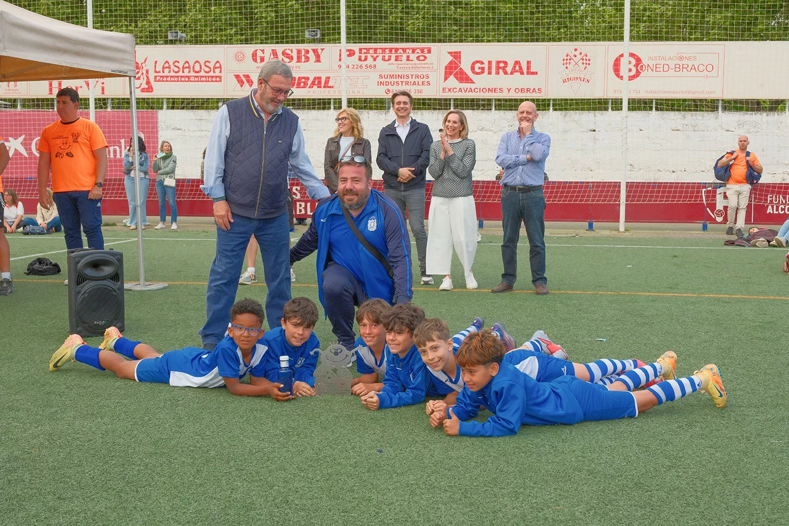 X Torneo Pablo Blasco Benjamín F-8. Foto: Alejandro Sanagustín