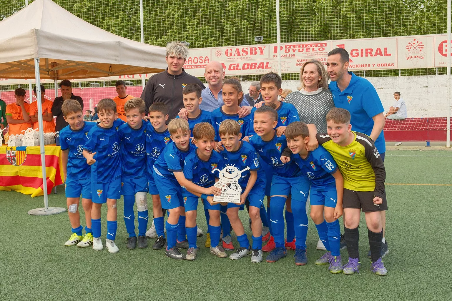 X Torneo Pablo Blasco Benjamín F-8. Foto: Alejandro Sanagustín