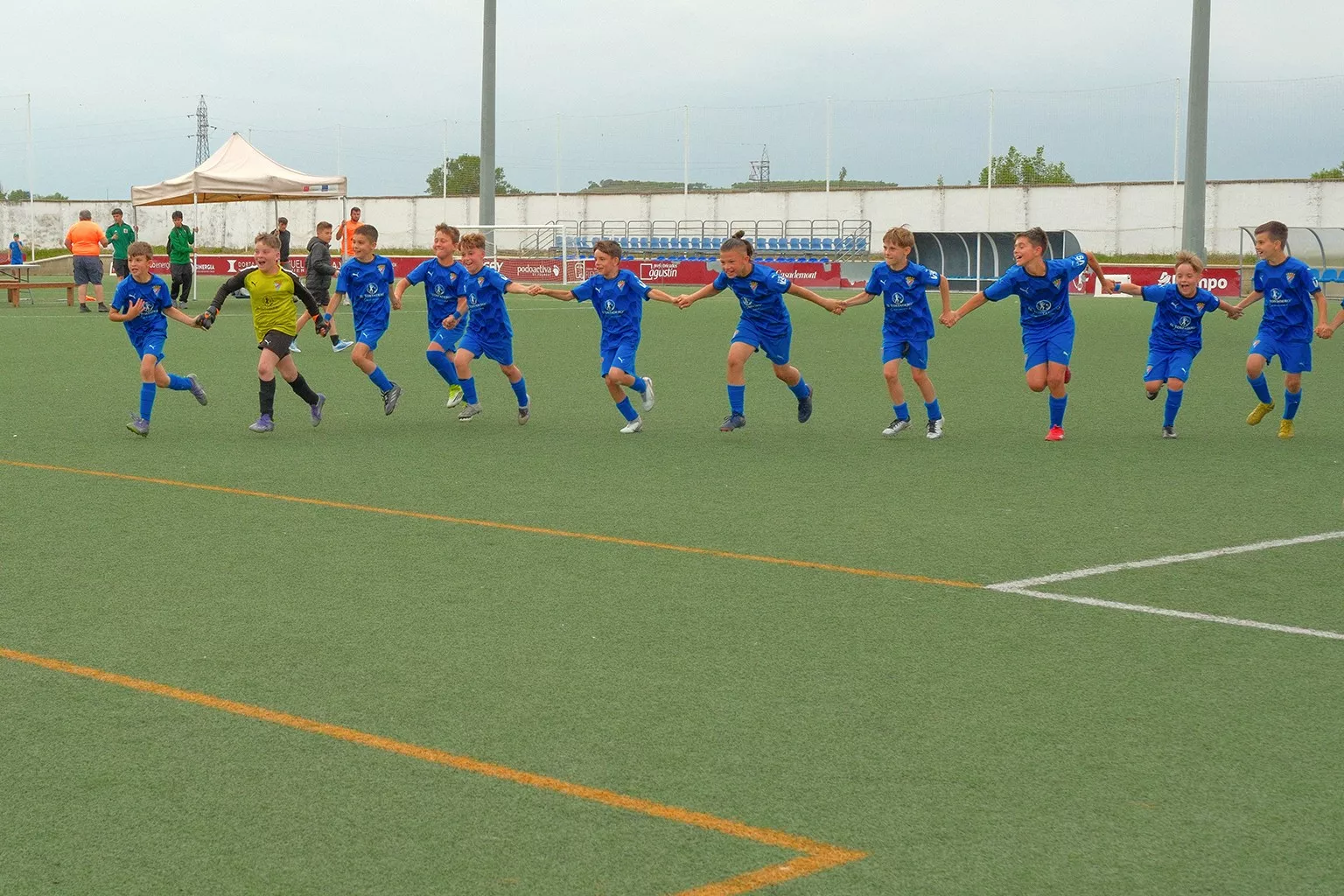 X Torneo Pablo Blasco Benjamín F-8. Foto: Alejandro Sanagustín