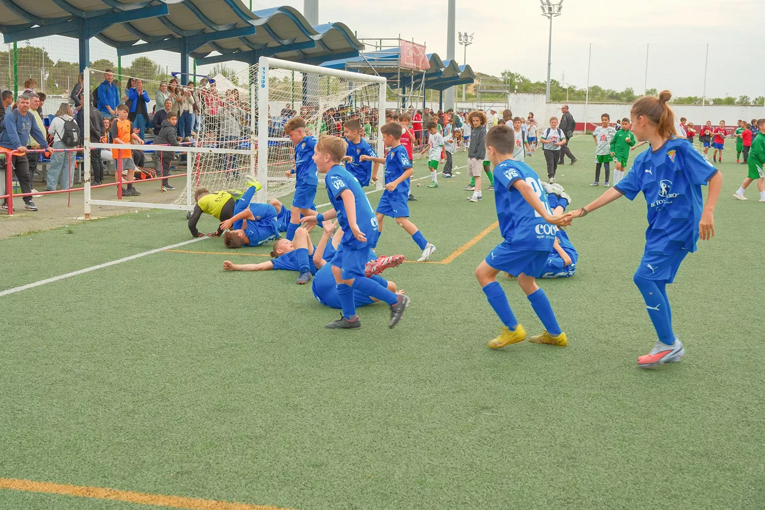 X Torneo Pablo Blasco Benjamín F-8. Foto: Alejandro Sanagustín