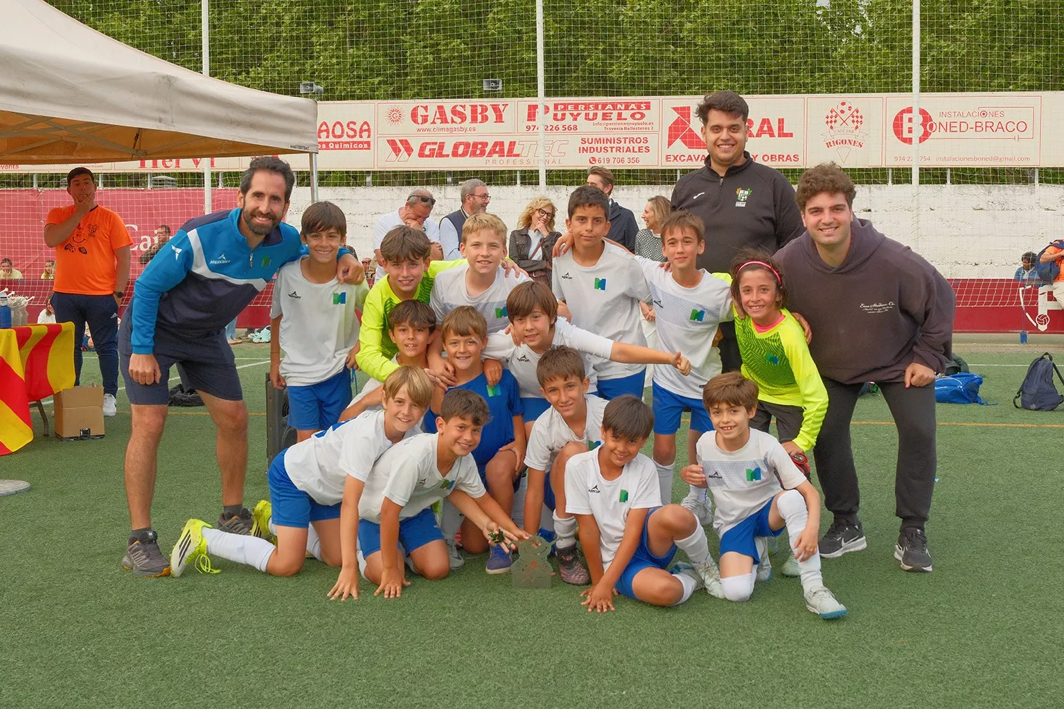 X Torneo Pablo Blasco Benjamín F-8. Foto: Alejandro Sanagustín