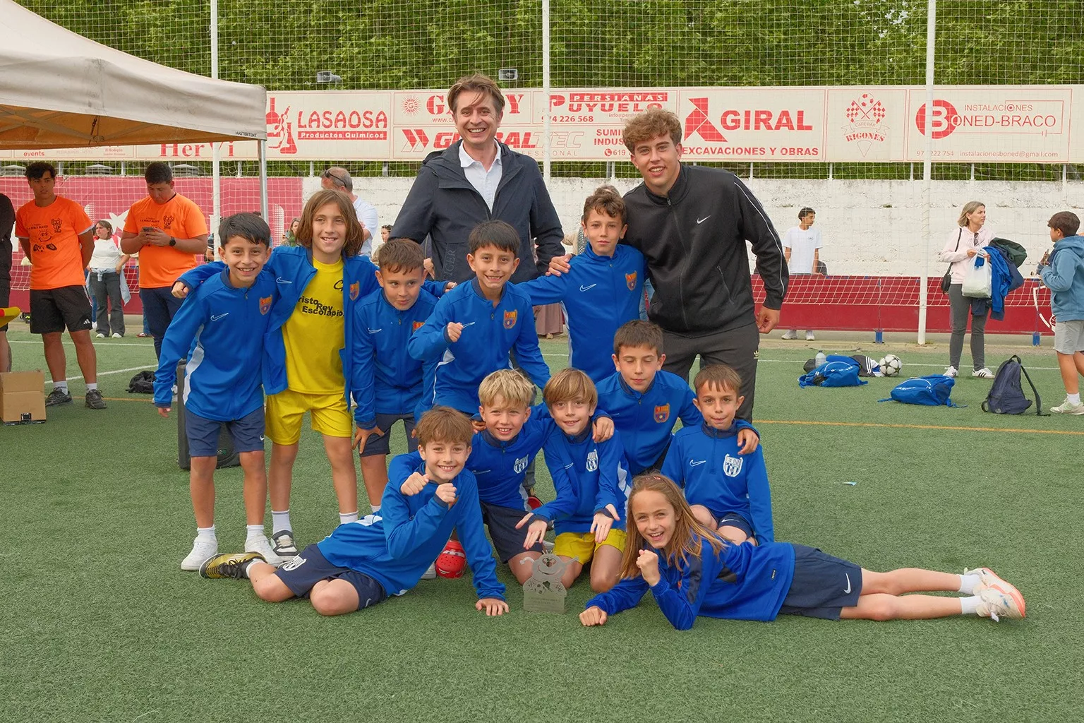 X Torneo Pablo Blasco Benjamín F-8. Foto: Alejandro Sanagustín