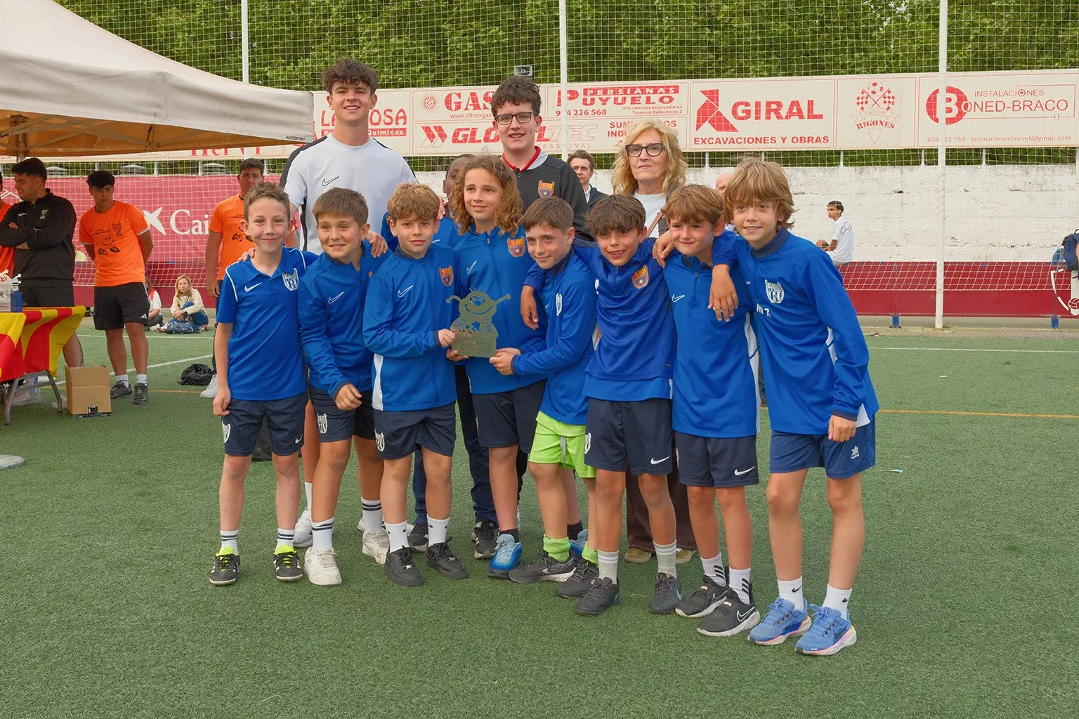 X Torneo Pablo Blasco Benjamín F-8. Foto: Alejandro Sanagustín