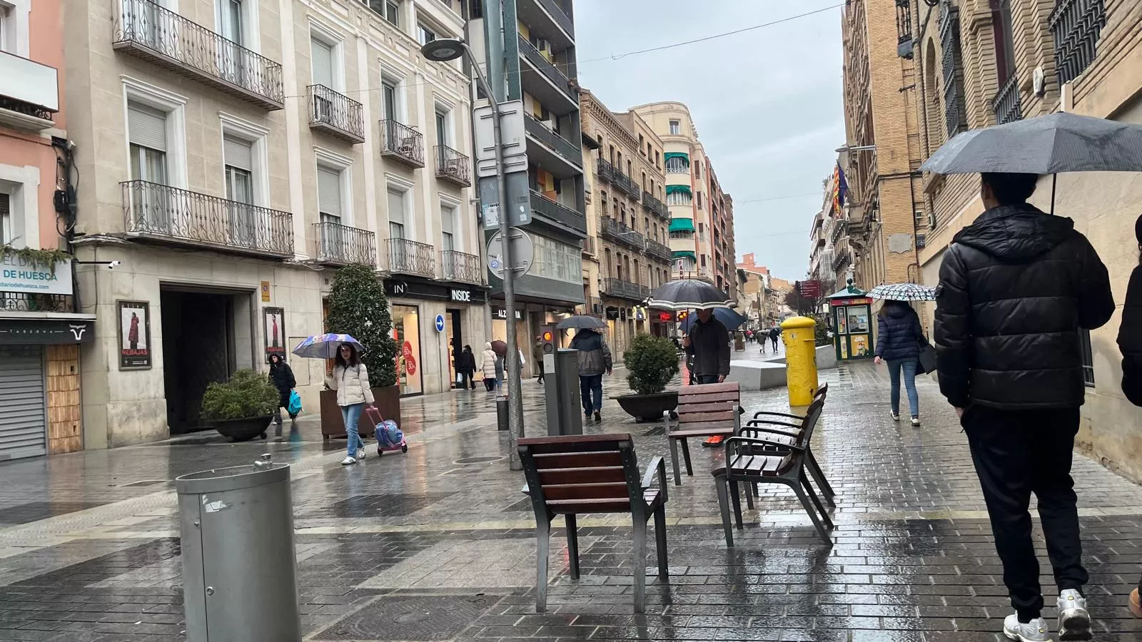 Aviso amarillo por lluvias y tormentas en el Pirineo y el centro de Huesca.