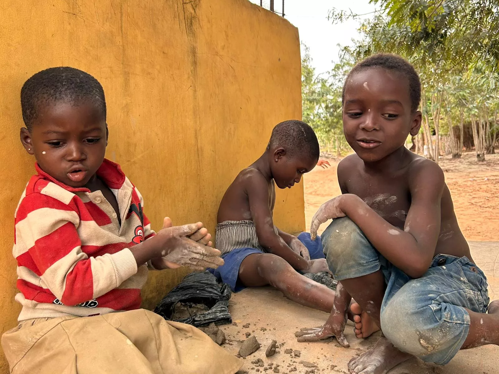 Claudia Albertos está viviendo una auténtica experiencia vital en Ghana.